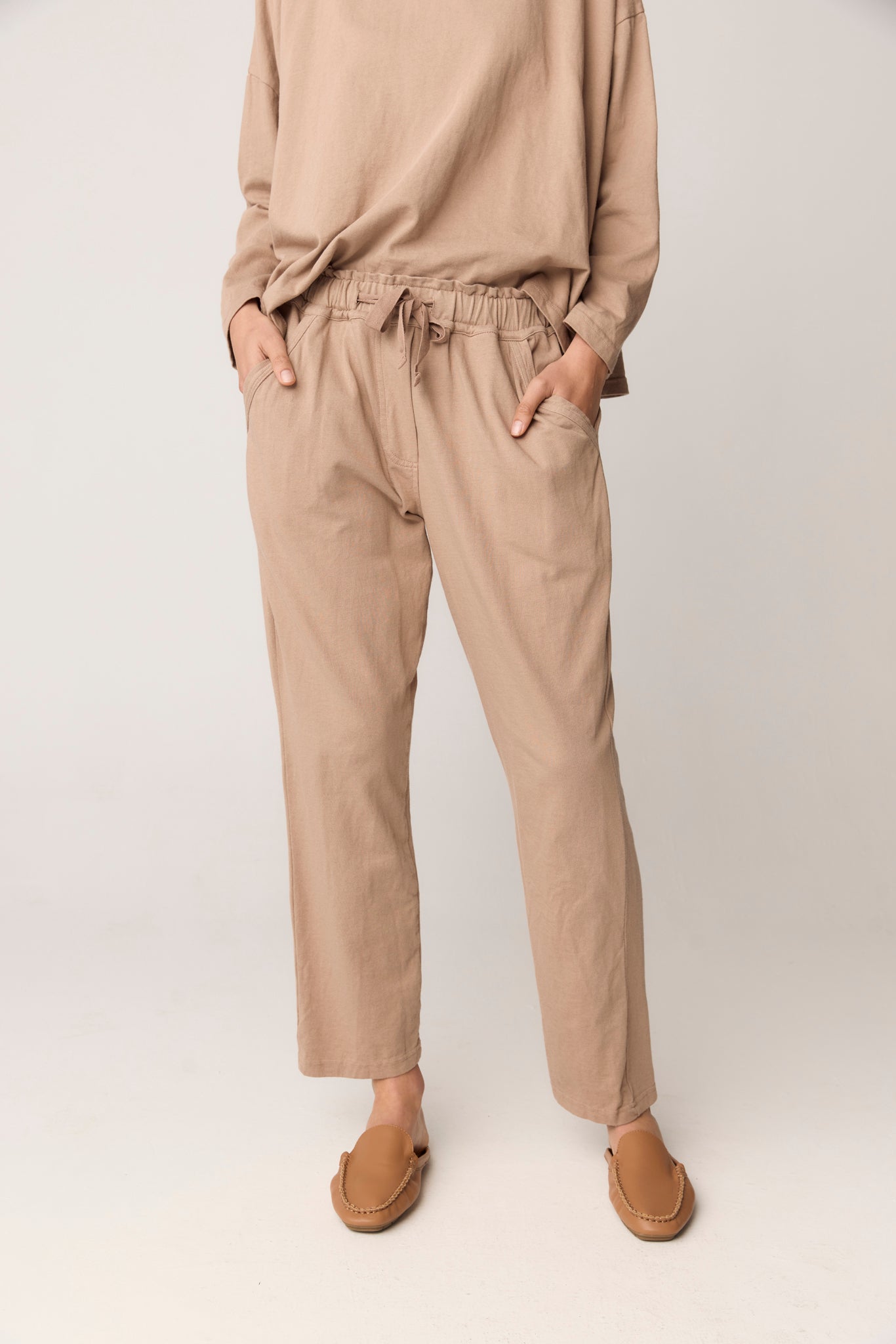 GOGO PANT - DUSTY OAT