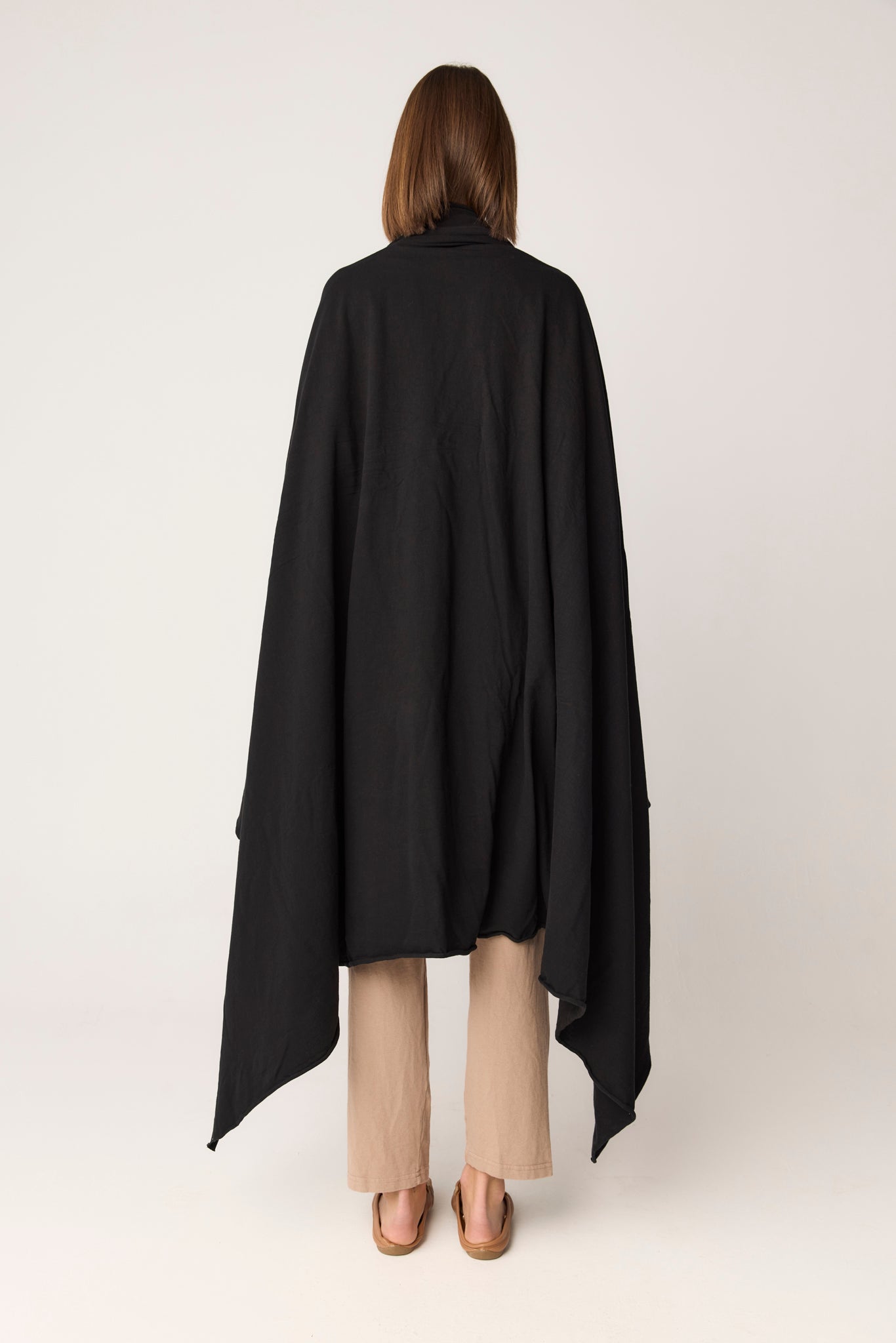 WRAPPED SCARF - NOIR