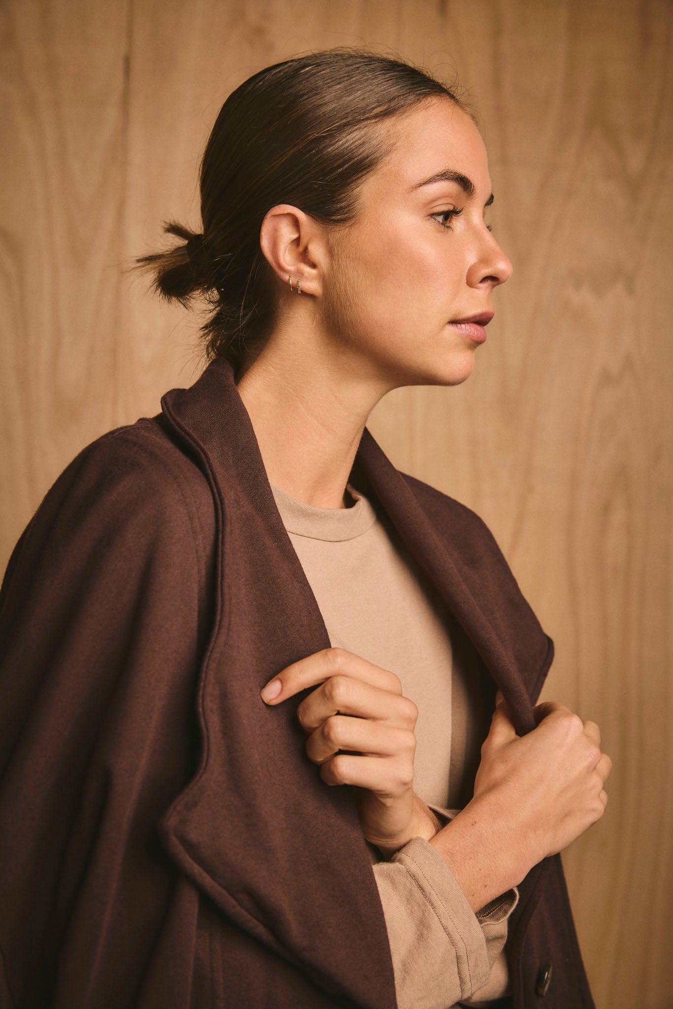 SESSI JACKET - GANACHE