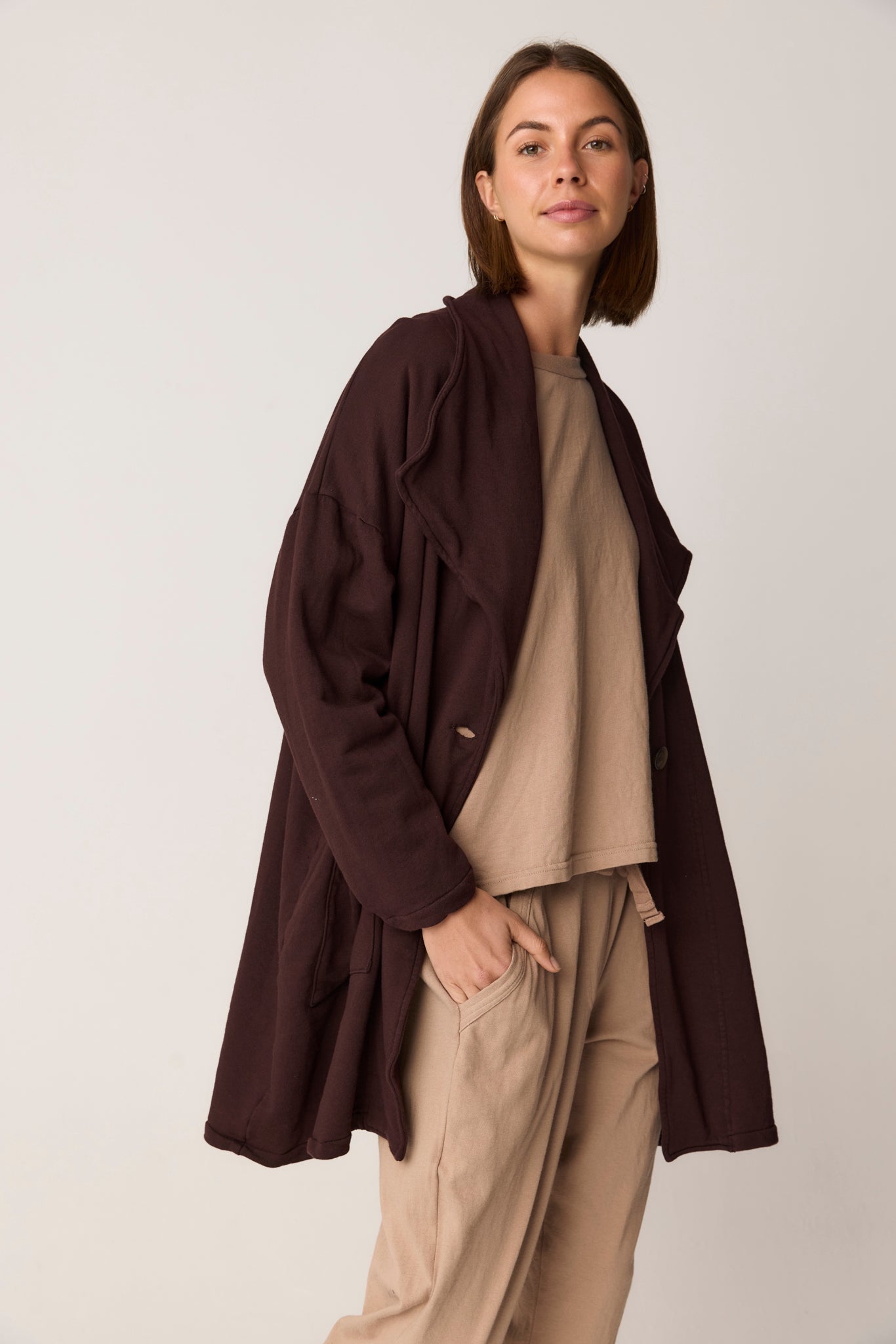 SESSI JACKET - GANACHE
