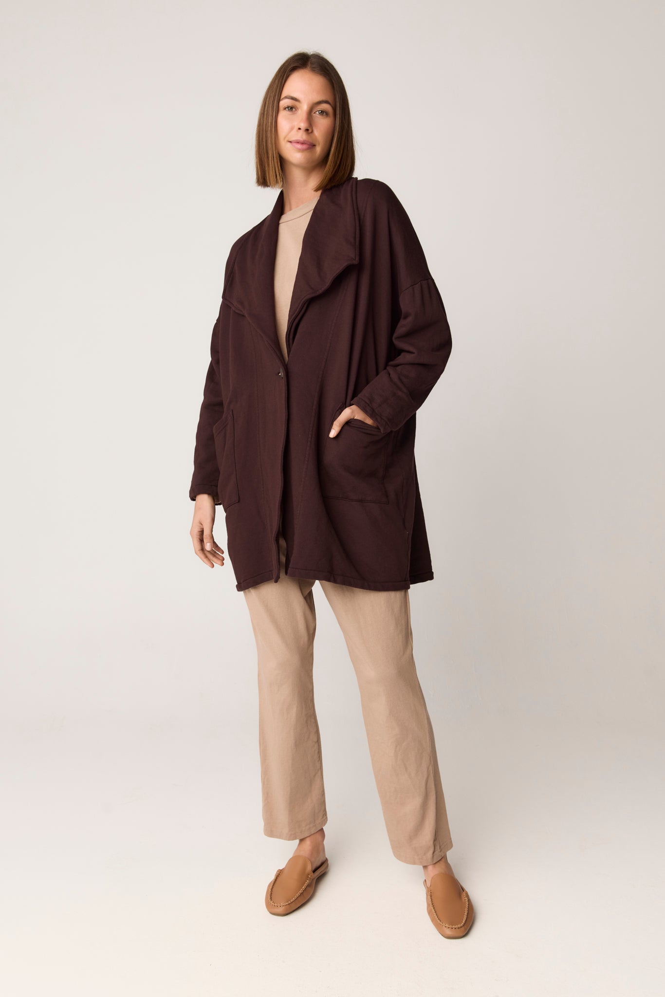 SESSI JACKET - GANACHE