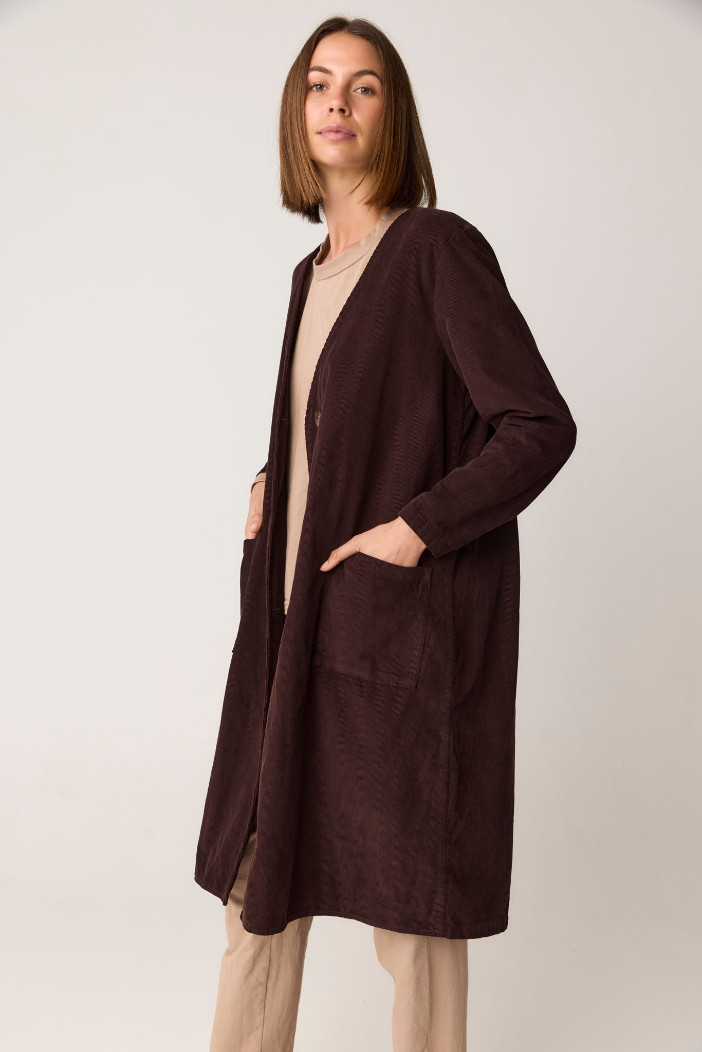 PENNY COAT - GANACHE