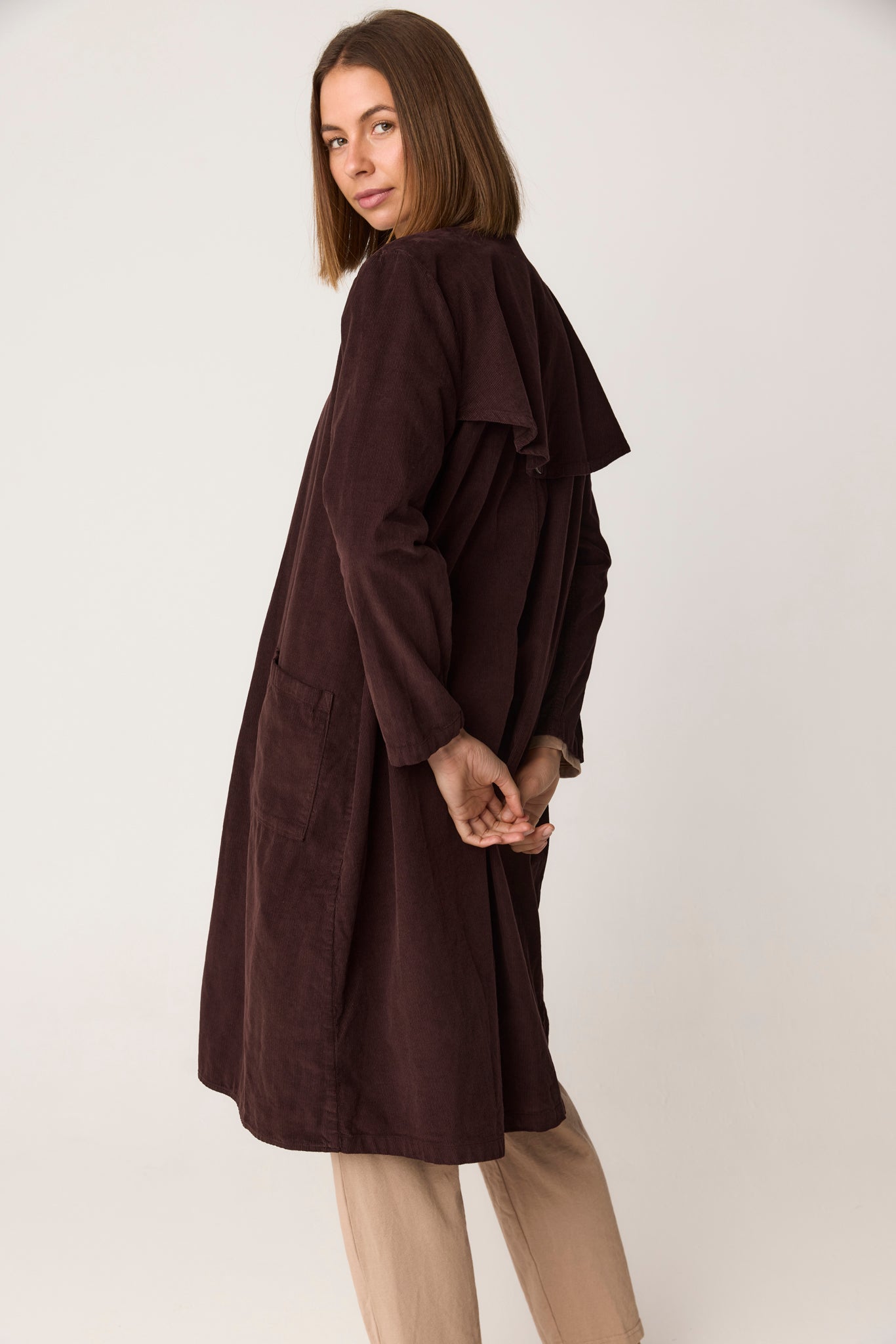 PENNY COAT - GANACHE