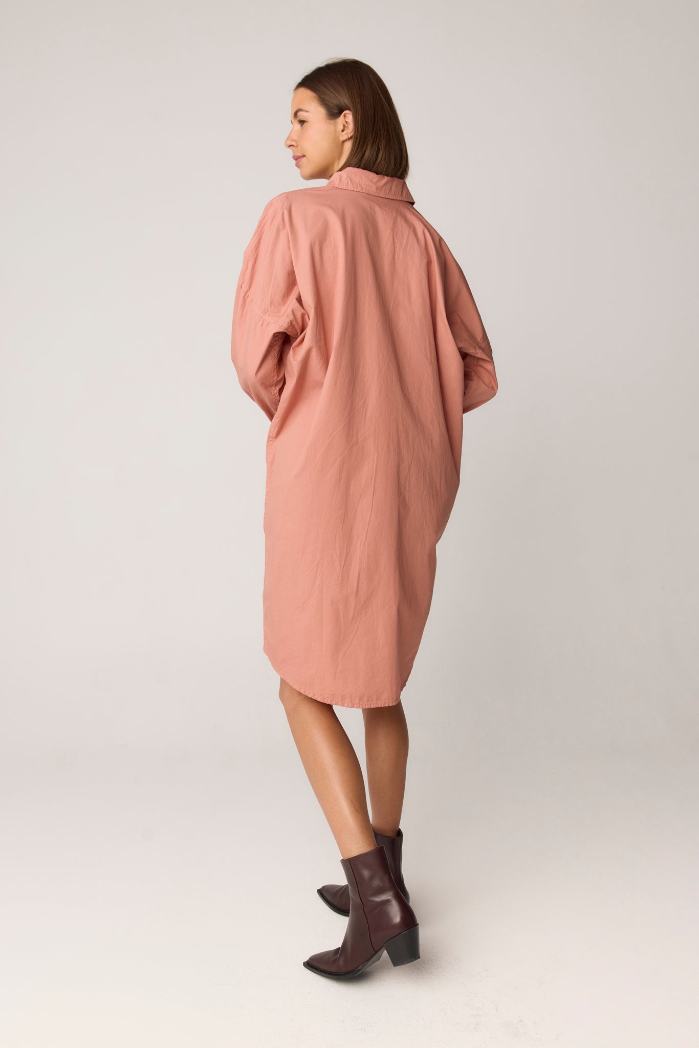 BOBO SHIRT DRESS - PETAL