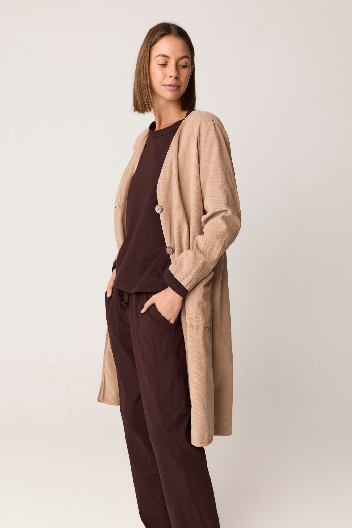 PENNY COAT - DUSTY OAT