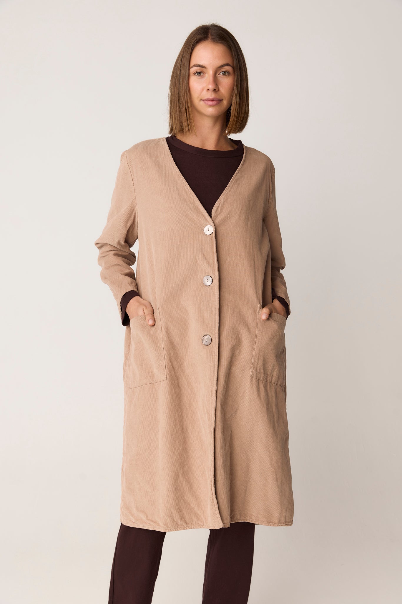 PENNY COAT - DUSTY OAT