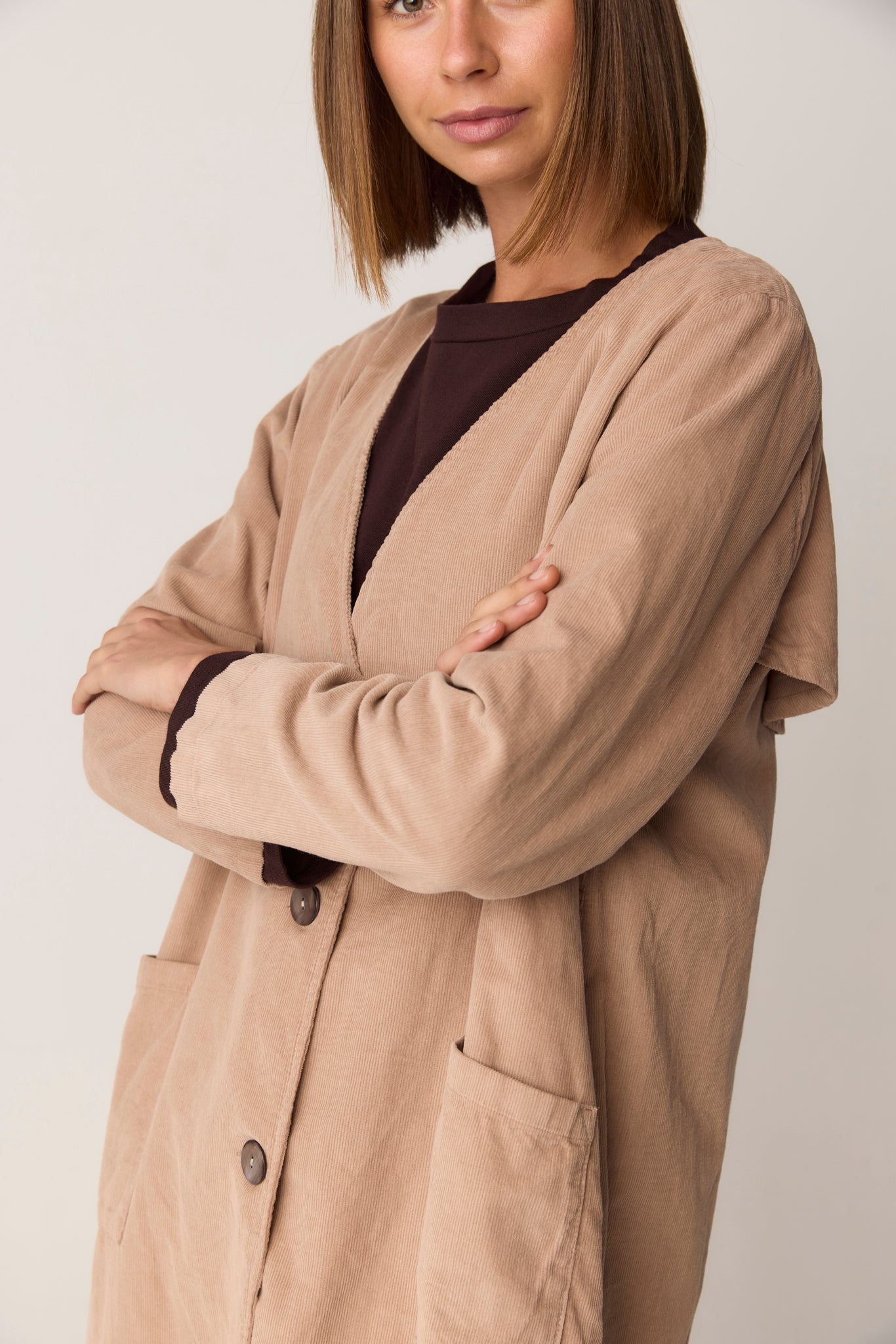 PENNY COAT - DUSTY OAT