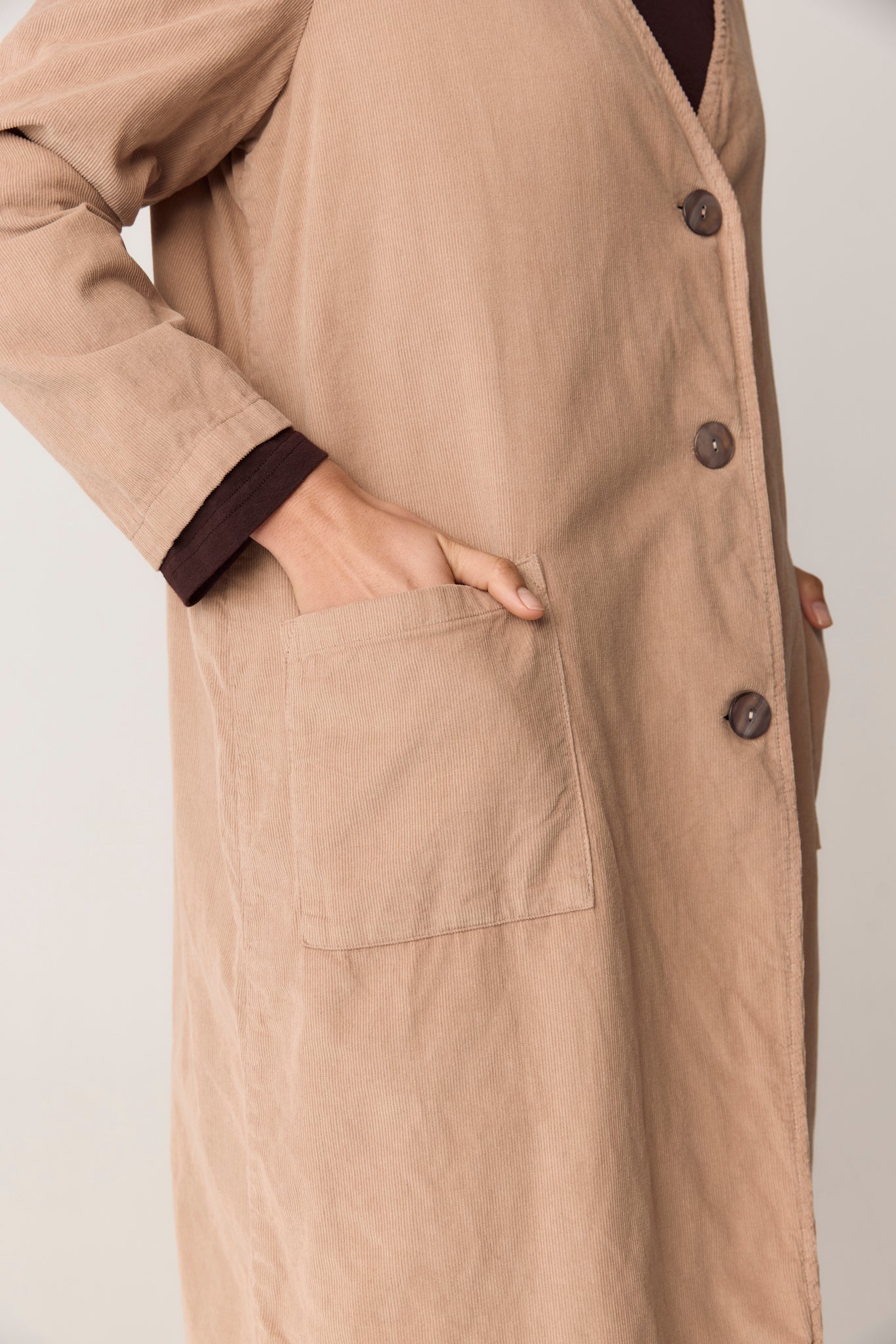 PENNY COAT - DUSTY OAT