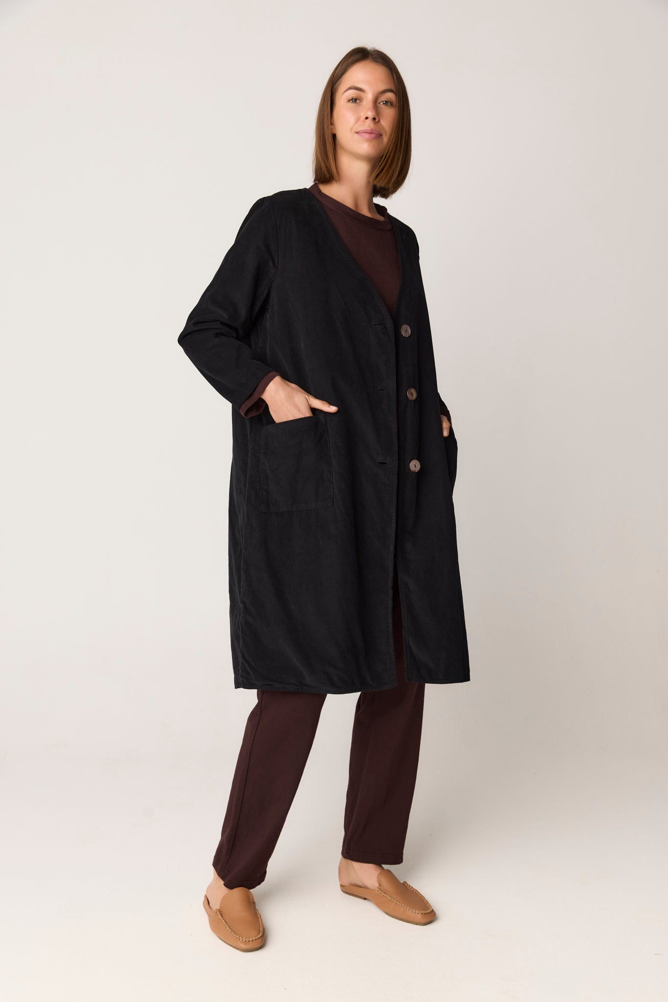 PENNY COAT - NOIR