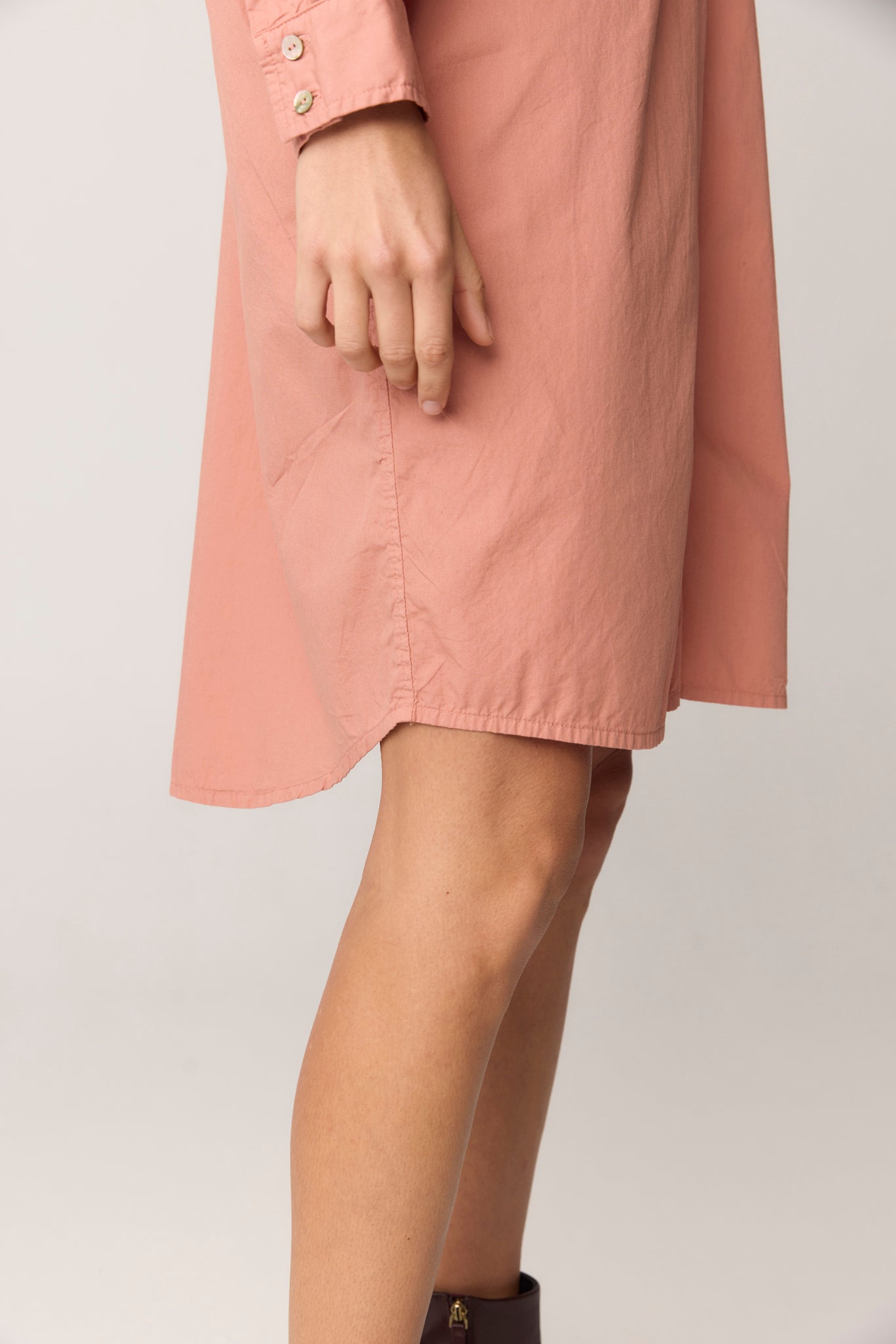 BOBO SHIRT DRESS - PETAL