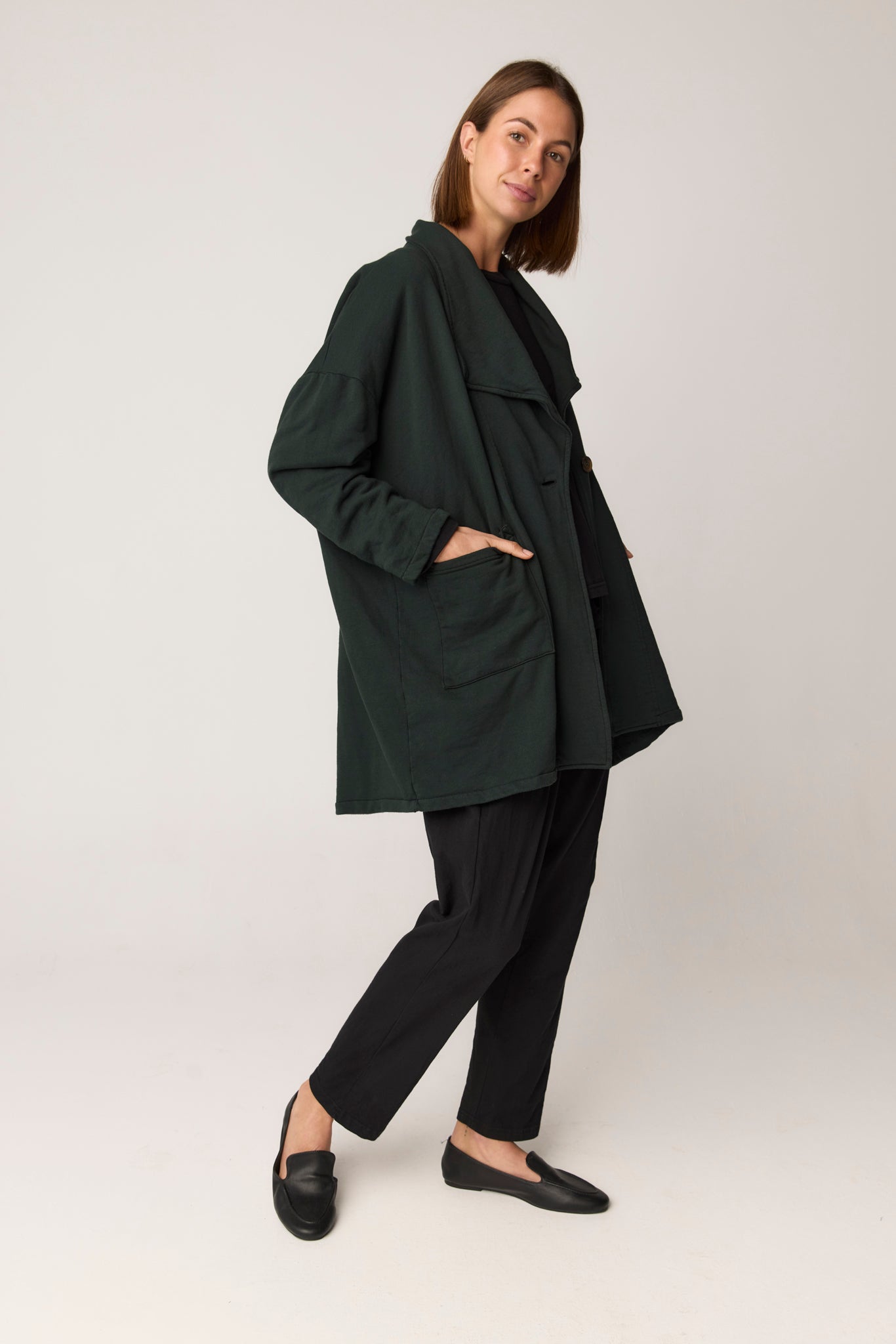 SESSI JACKET - HEDGE