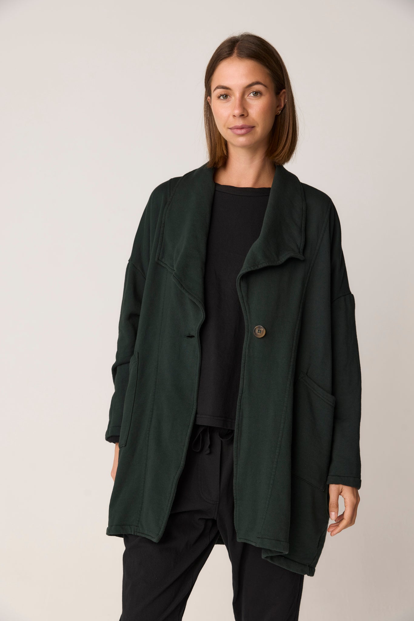 SESSI JACKET - HEDGE