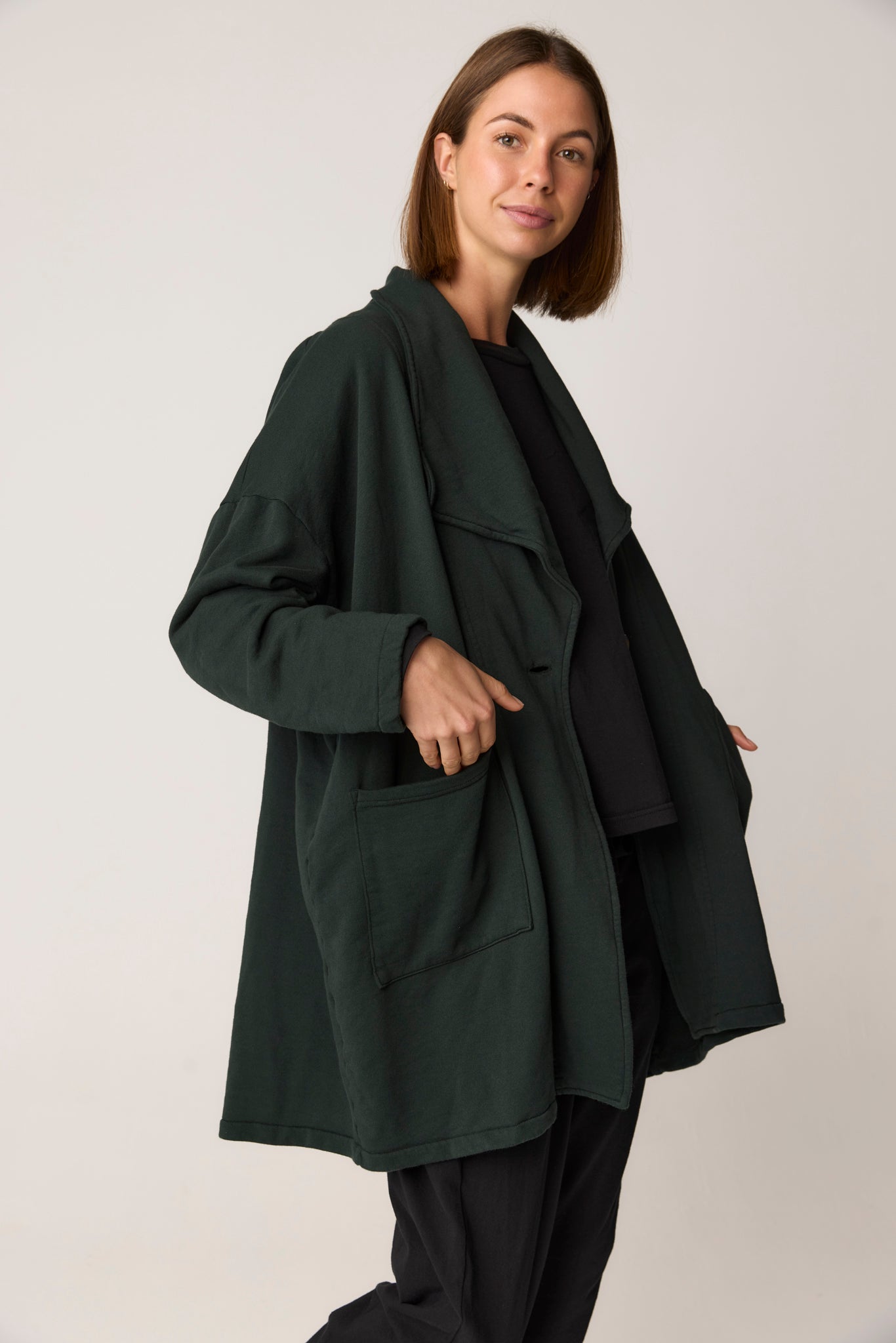 SESSI JACKET - HEDGE