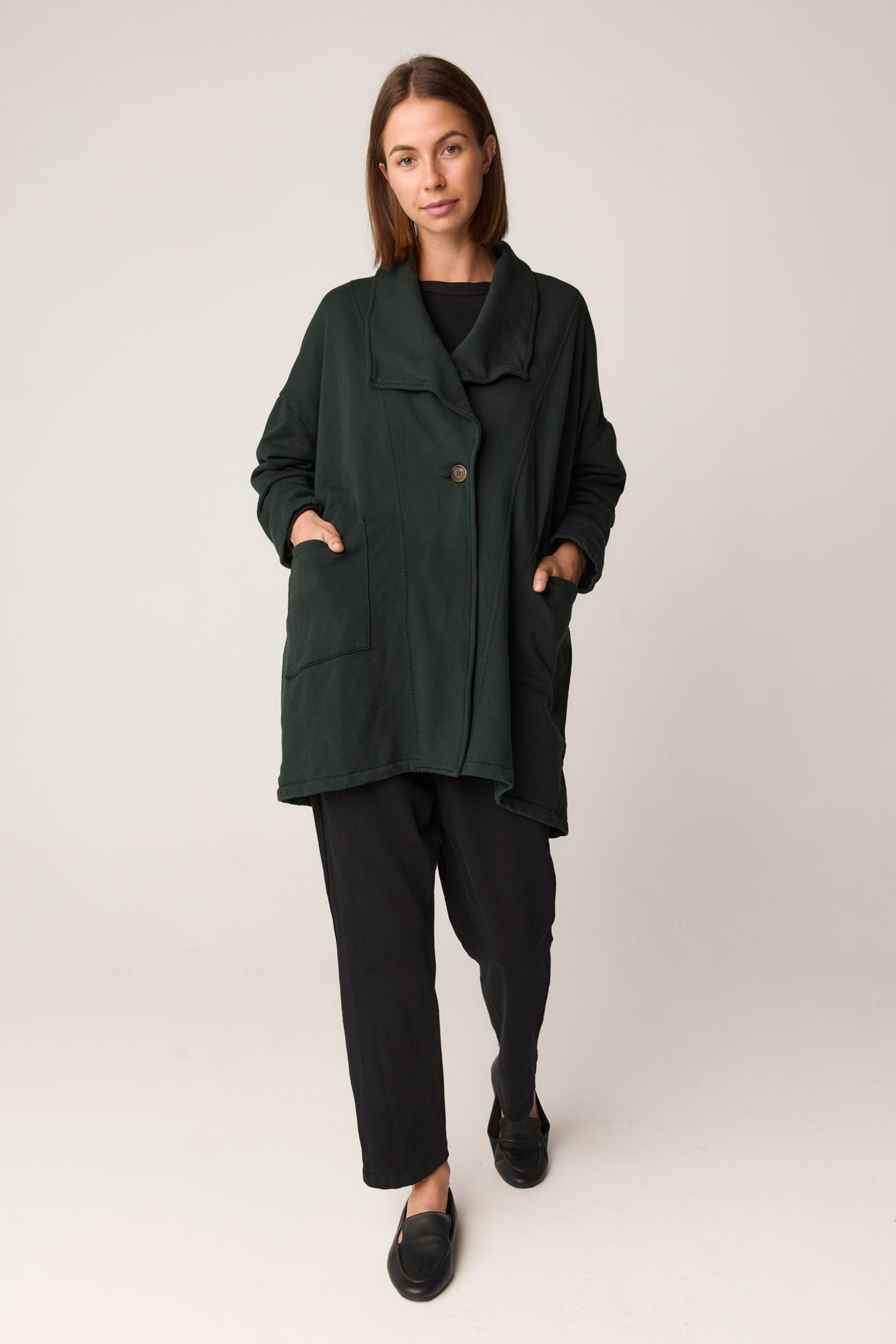 SESSI JACKET - HEDGE