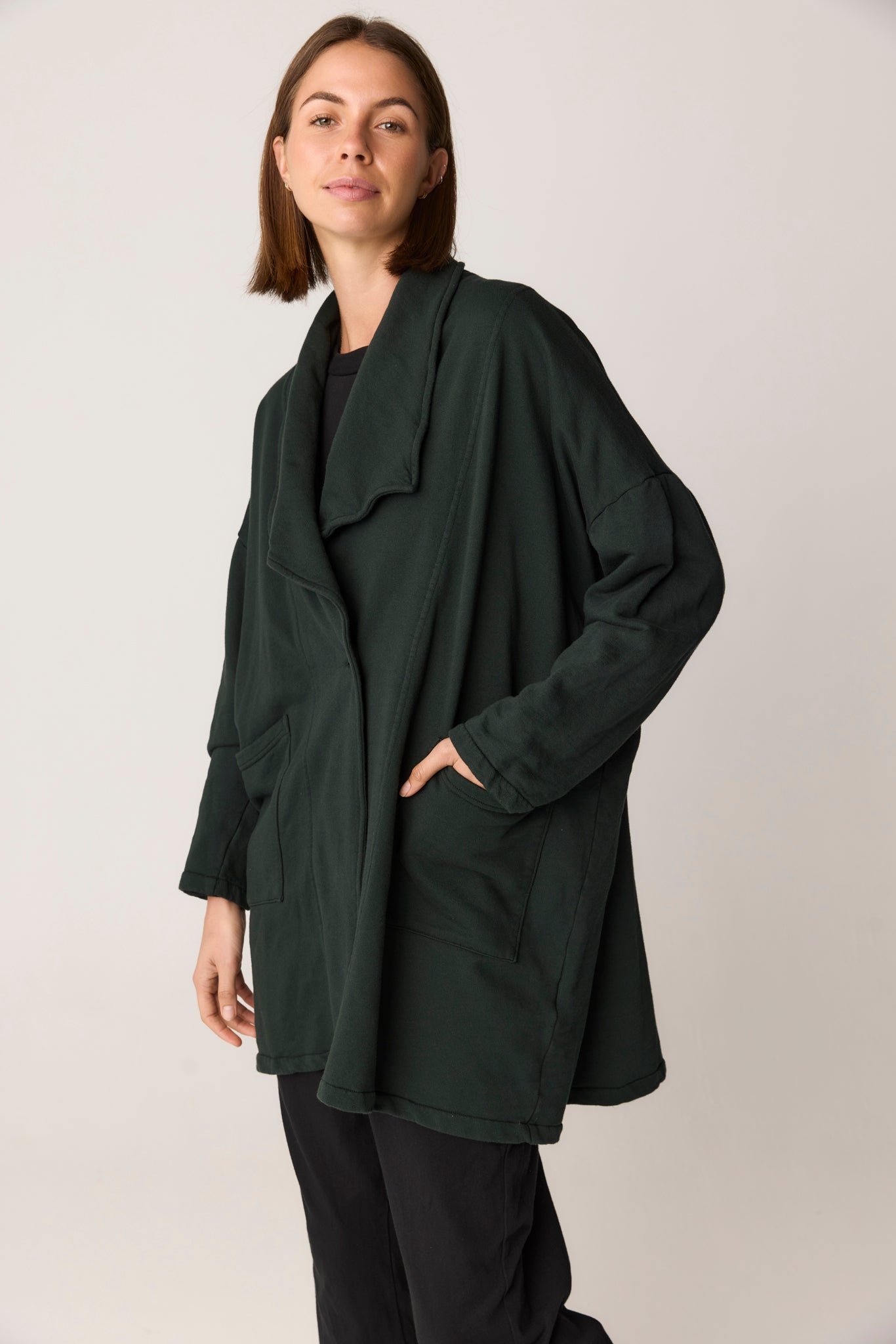 SESSI JACKET - HEDGE