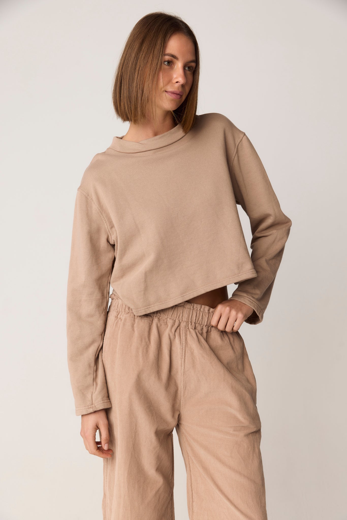 SESSI JUMPER - DUSTY OAT