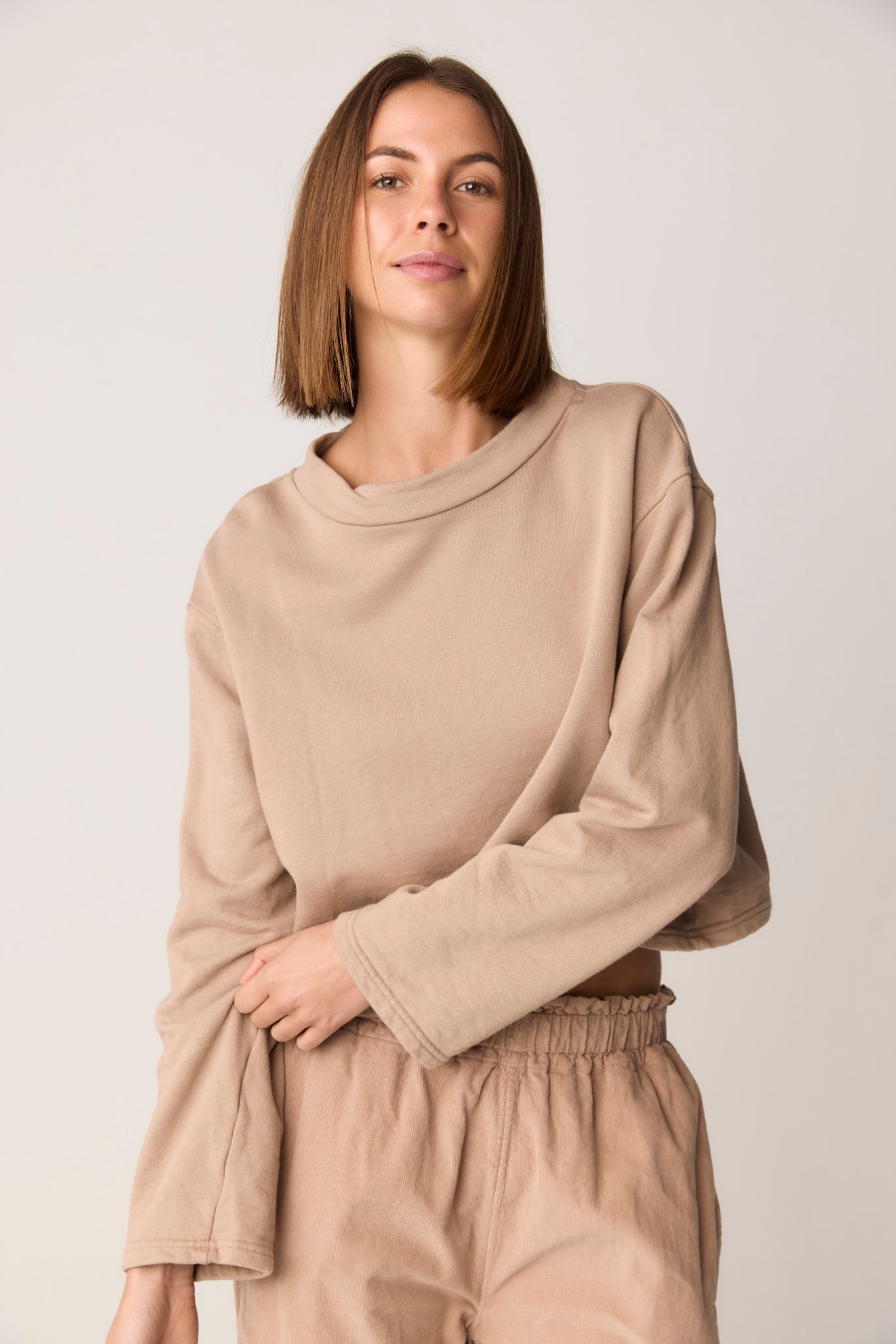 SESSI JUMPER - DUSTY OAT