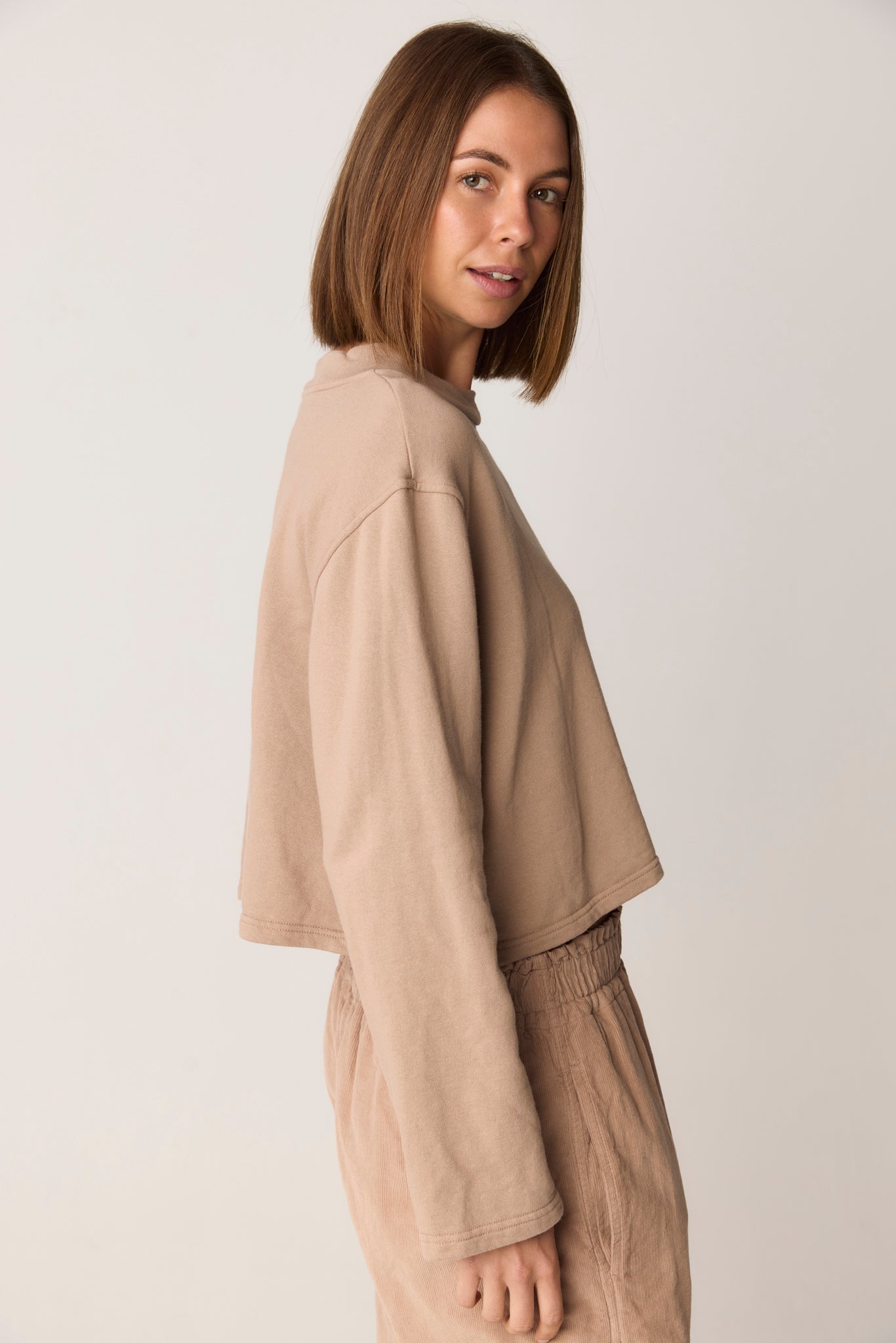 SESSI JUMPER - DUSTY OAT