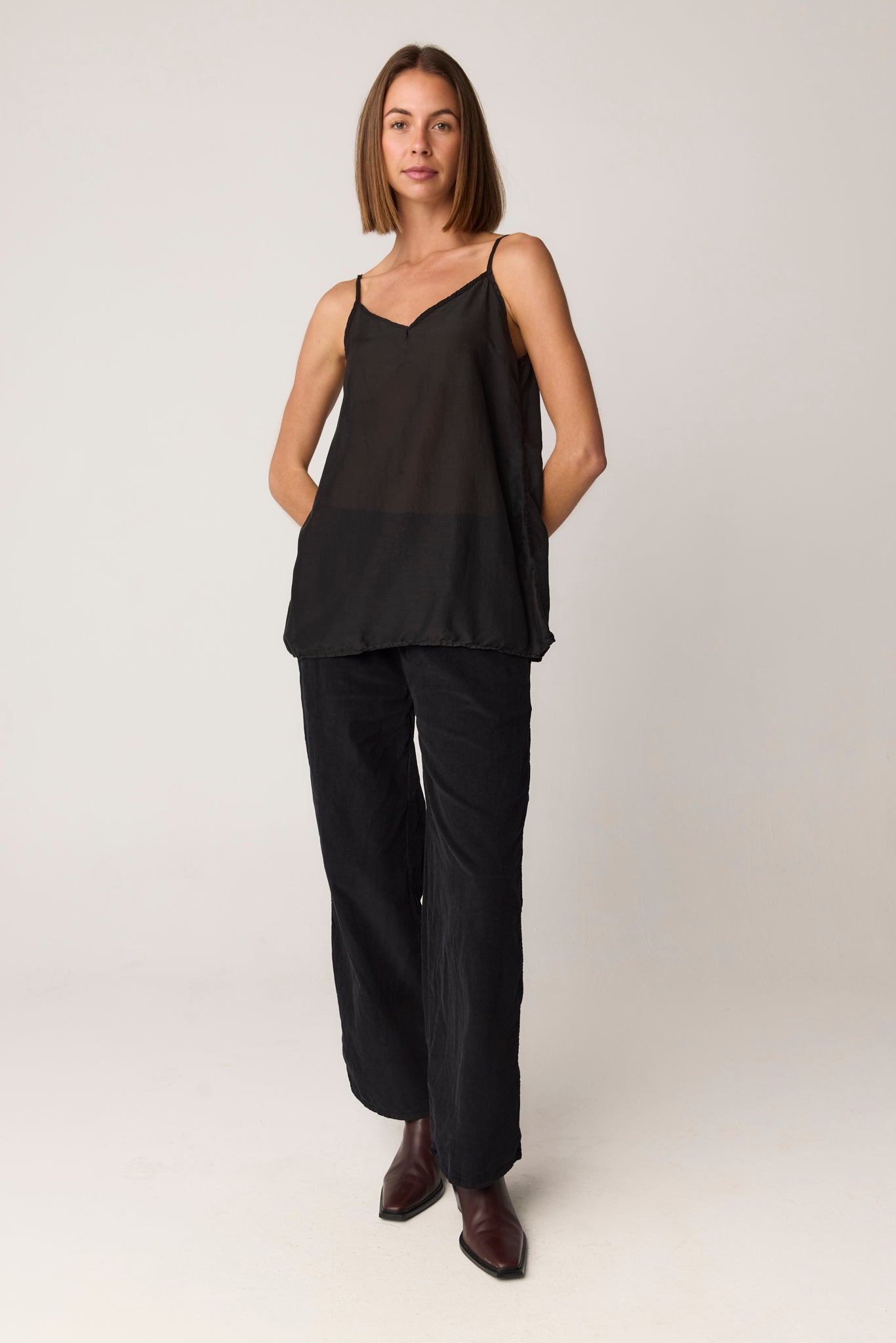 CANNE CAMI - NOIR