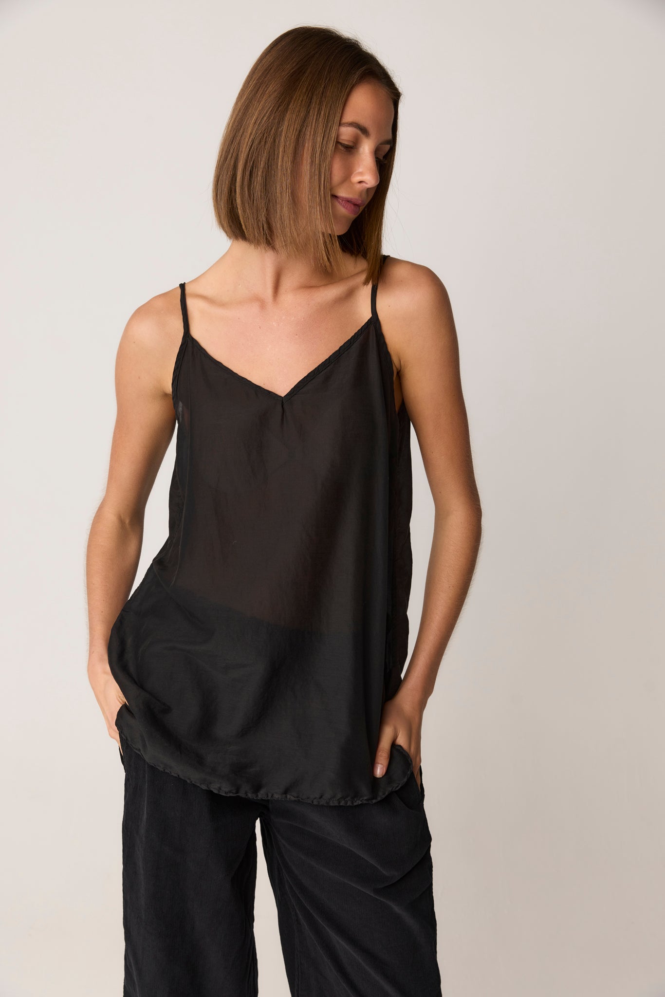 CANNE CAMI - NOIR