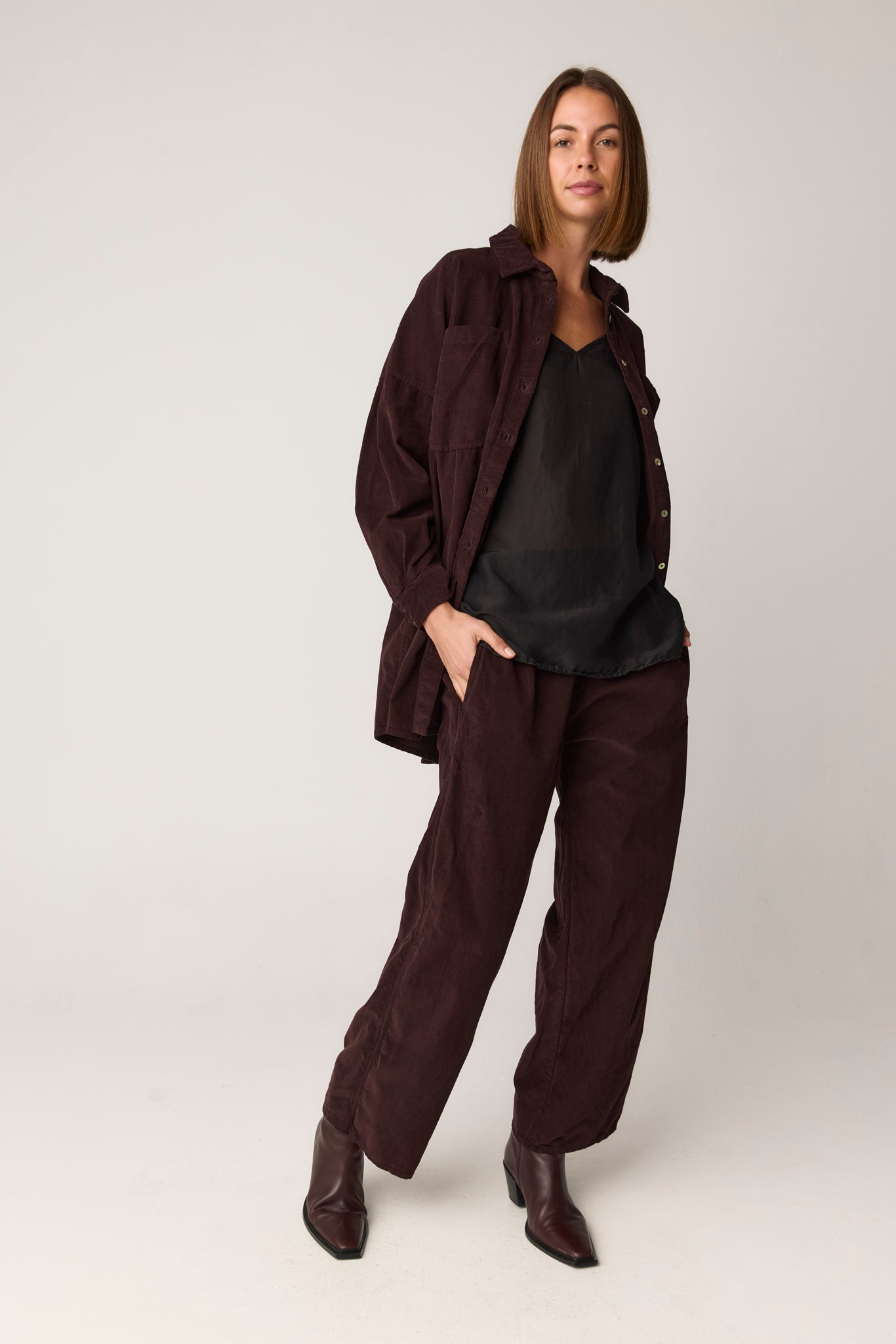 PENNY PANT - GANACHE