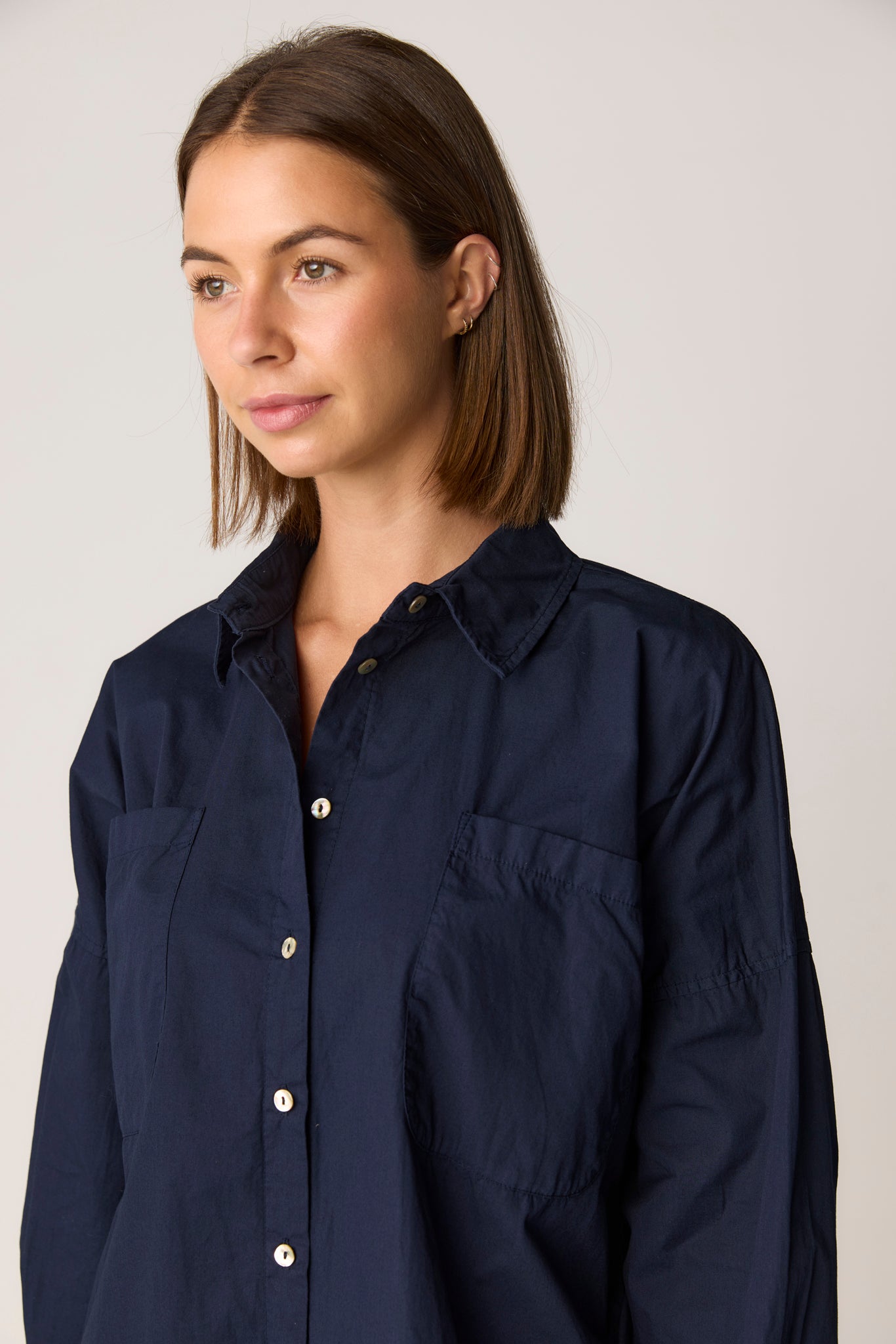 BOBO SHIRT DRESS - MIDNIGHT