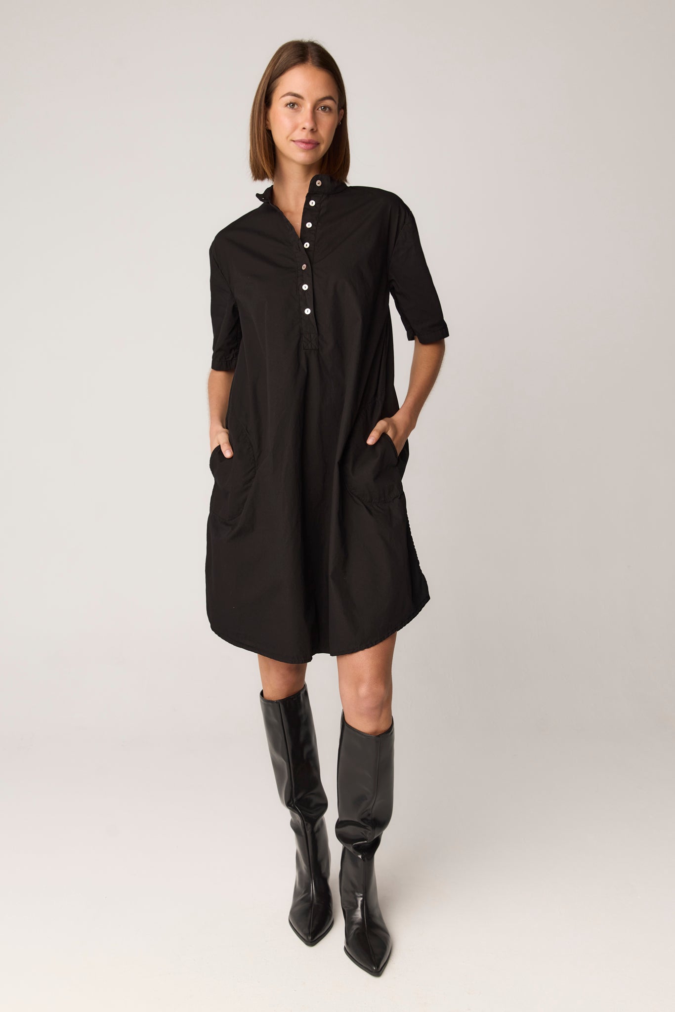 BIBO DRESS - NOIR