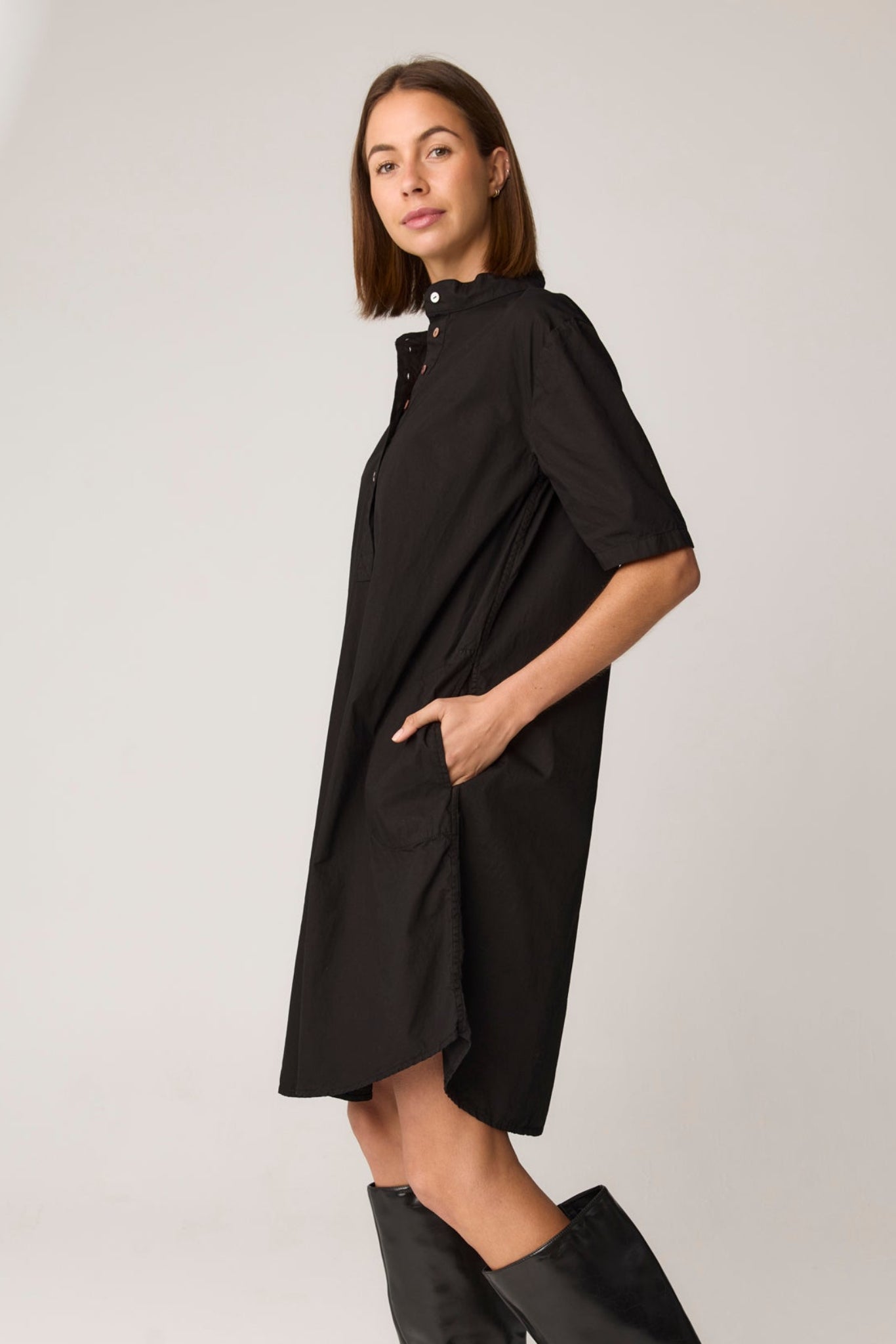 BIBO DRESS - NOIR