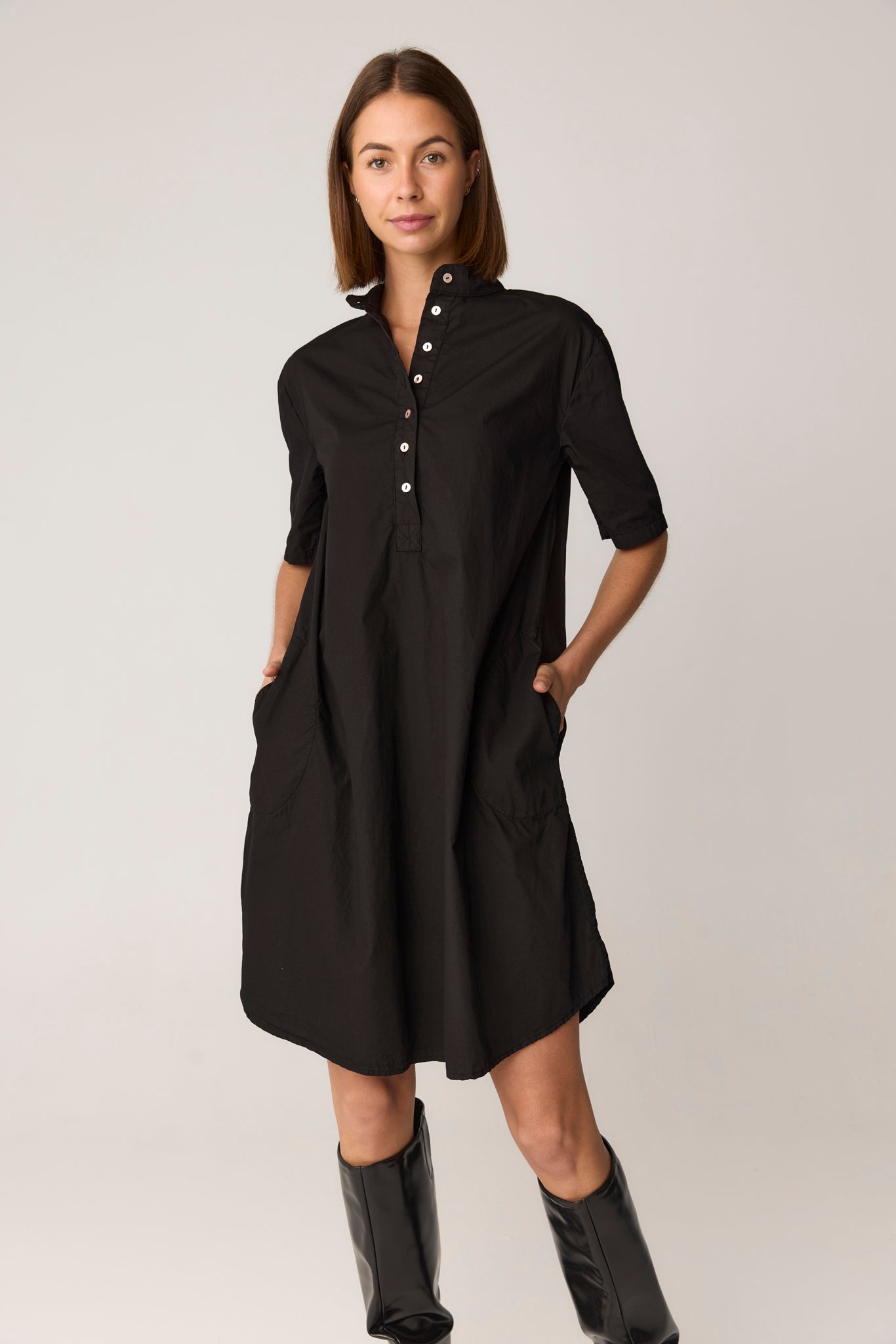 BIBO DRESS - NOIR