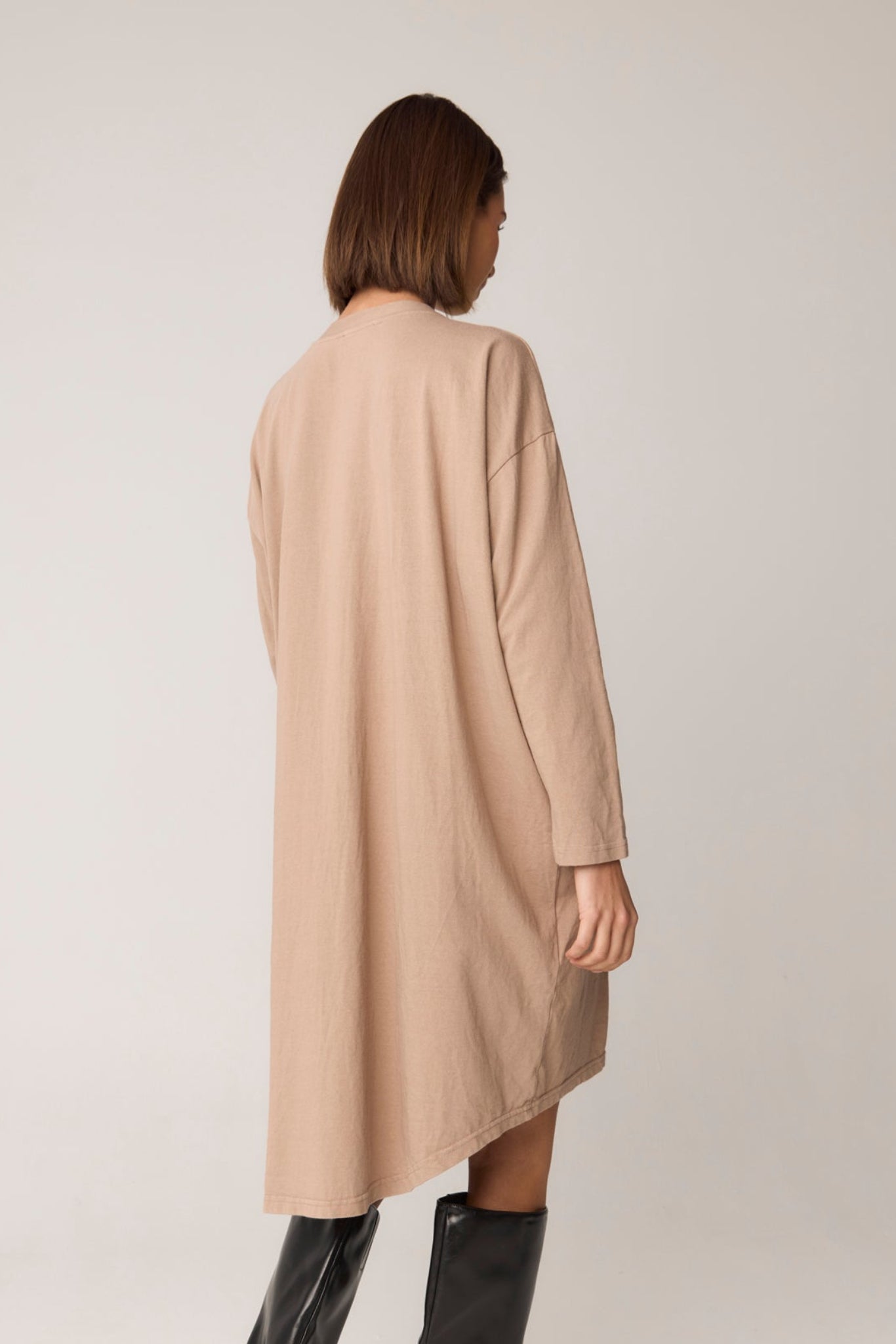KIKI DRESS - DUSTY OAT
