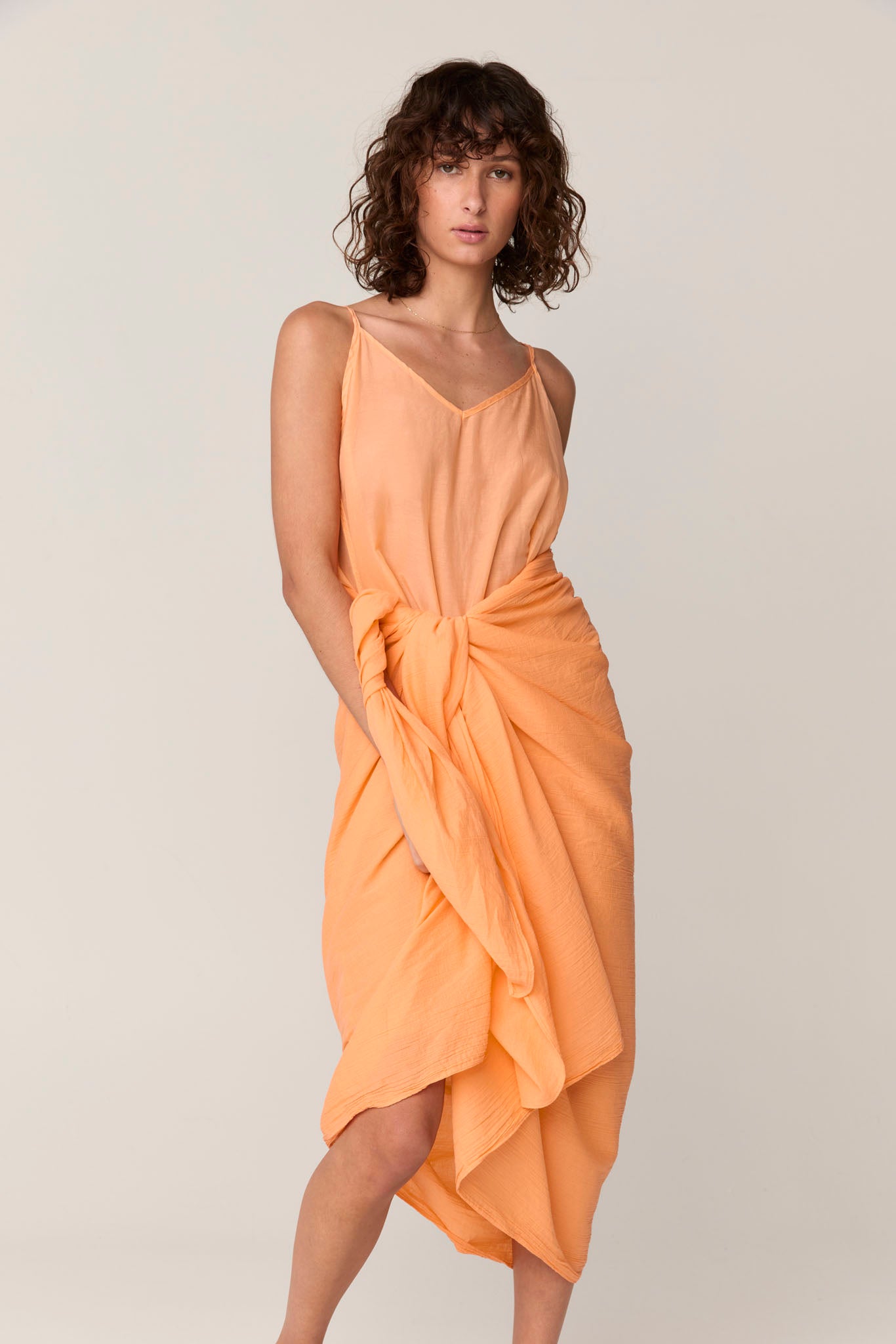 CRINKLE SCARF - SUNSHINE