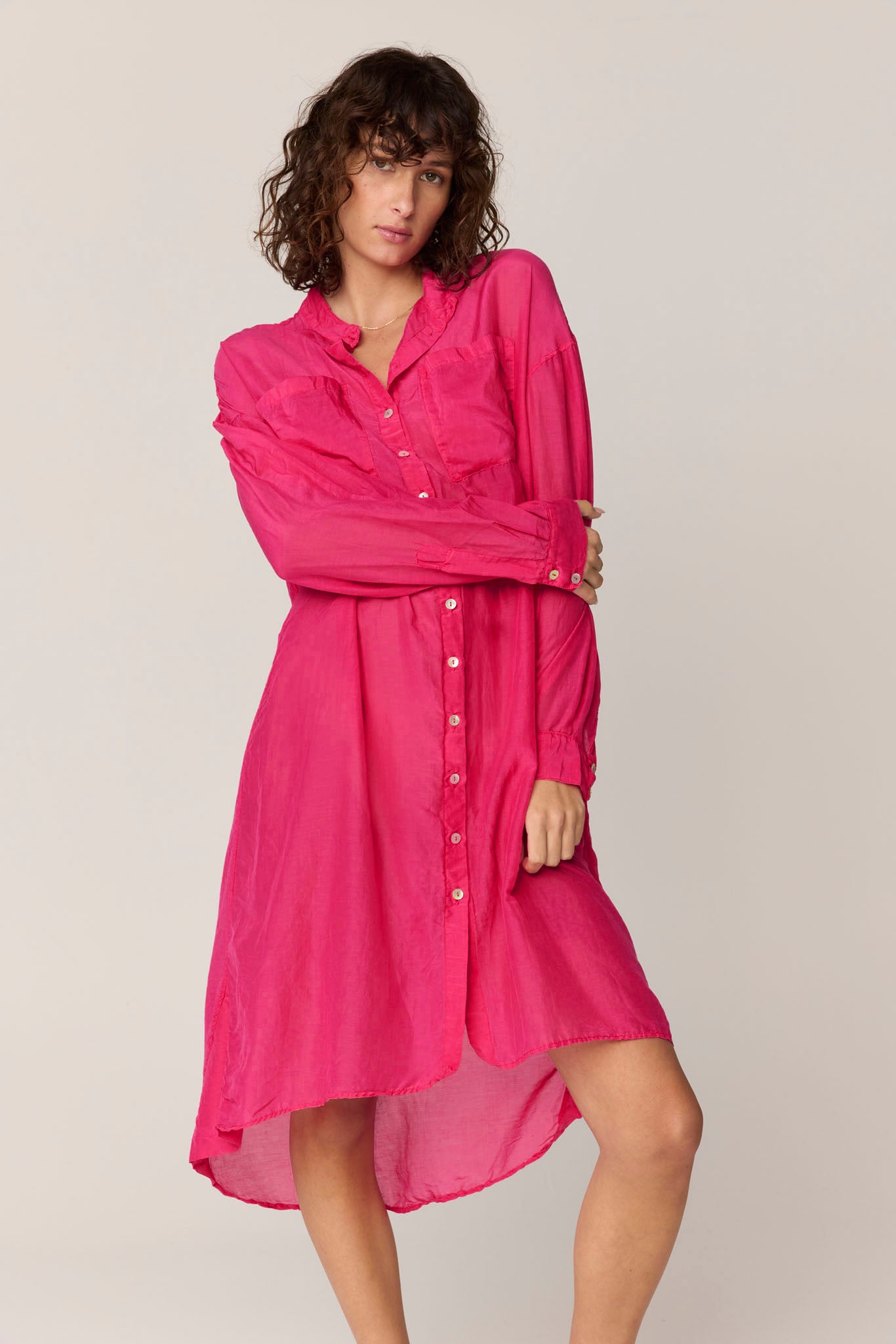 POCO COVERALL - RASPBERRY