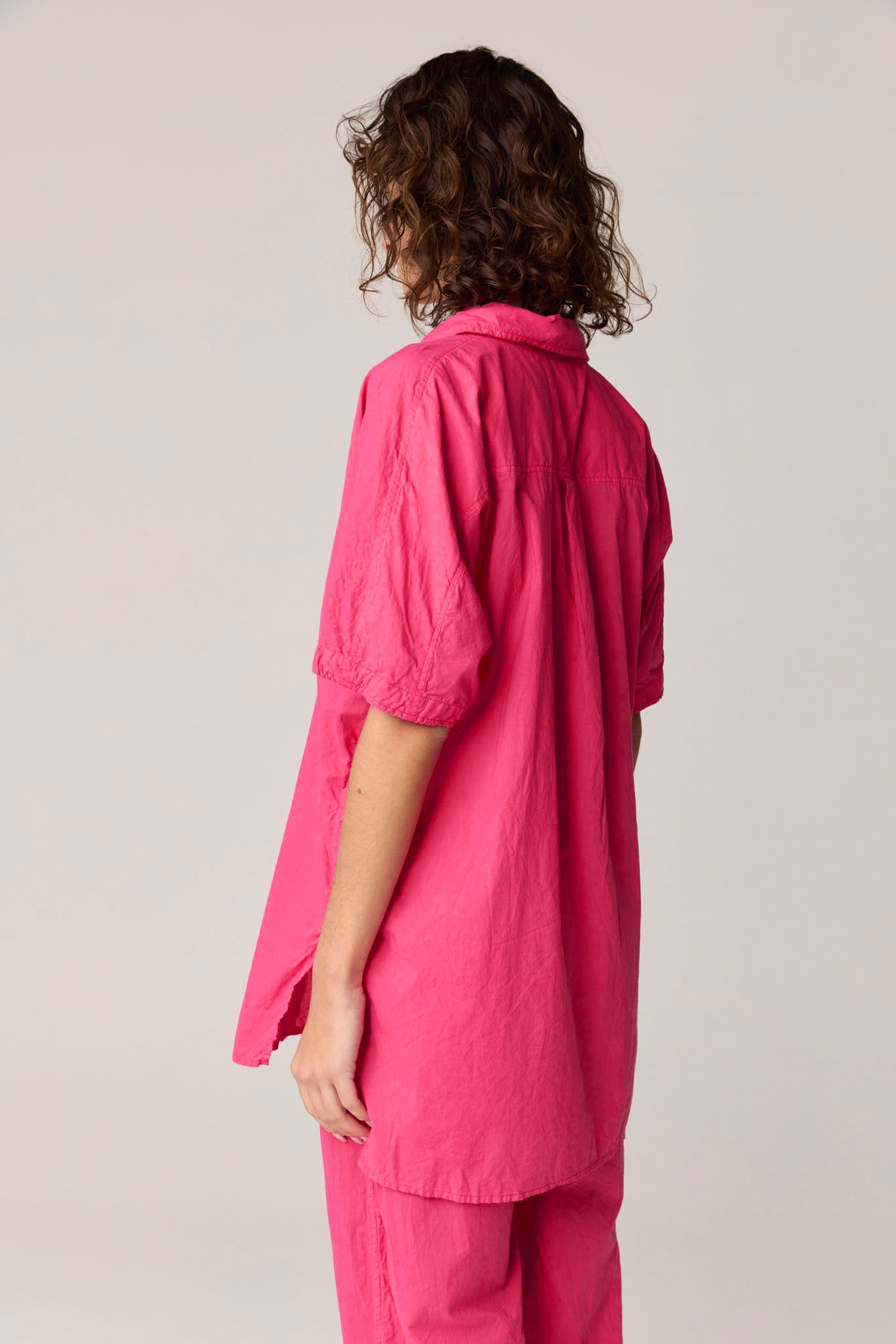 DEVOILE SHIRT - RASPBERRY