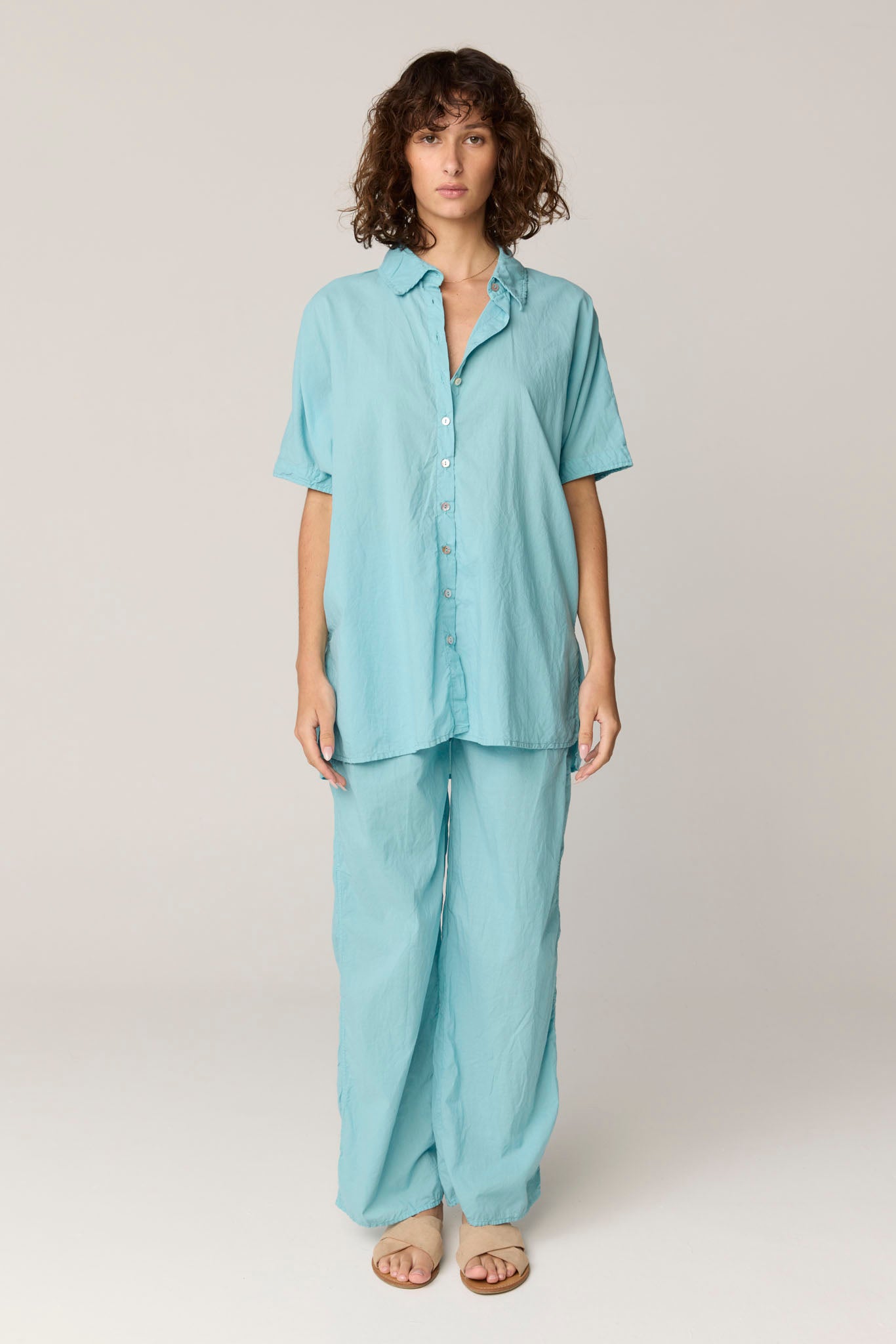 DEVOILE PANT - SEA FOAM