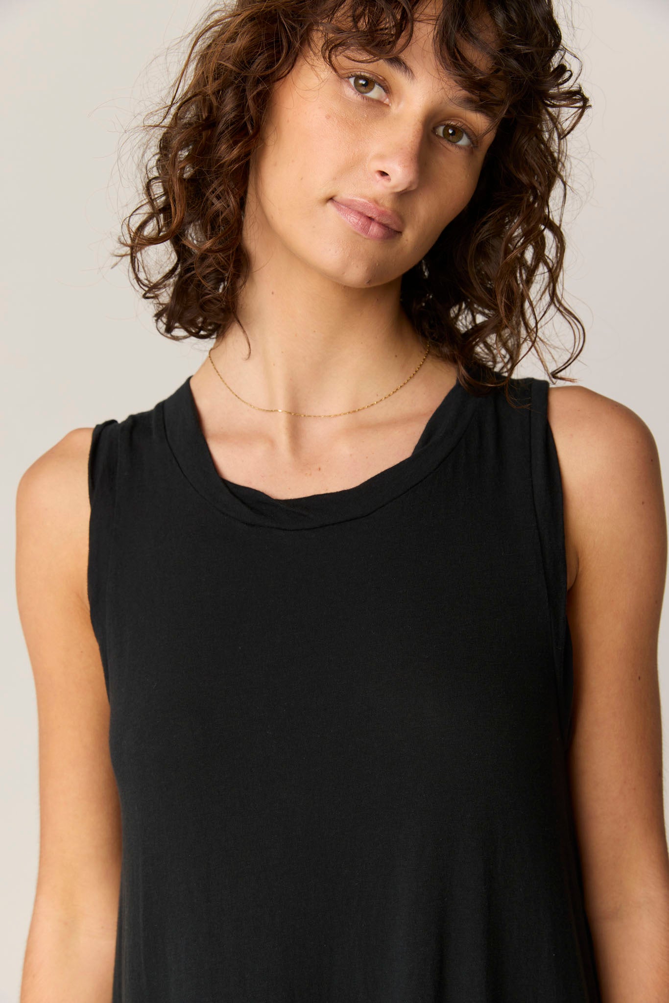 VERY TANK DRESS - NOIR