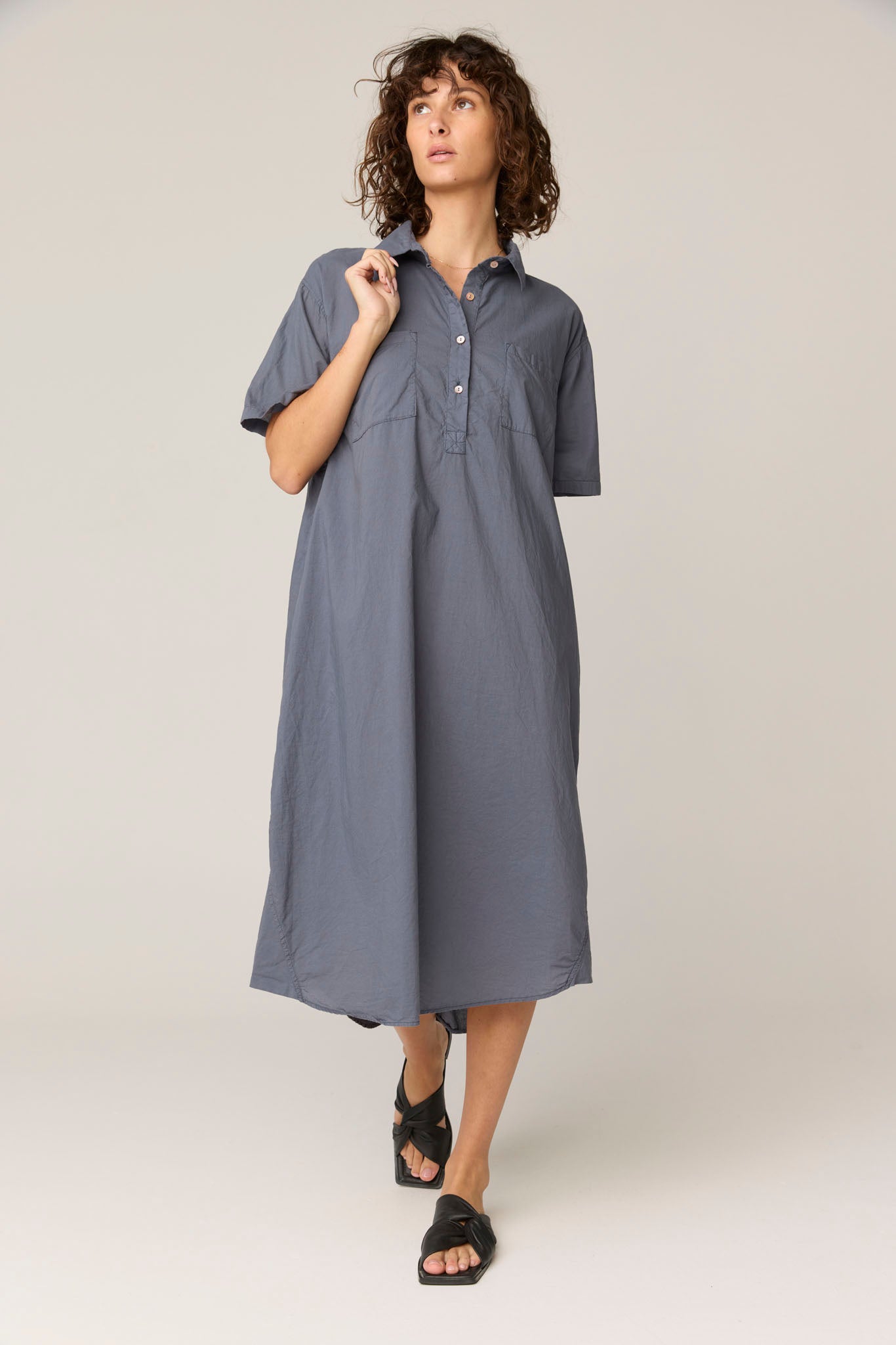 LALA SHIRT DRESS - FOSSIL