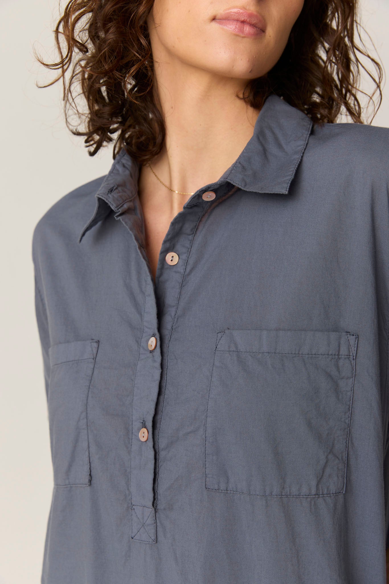 LALA SHIRT DRESS - FOSSIL