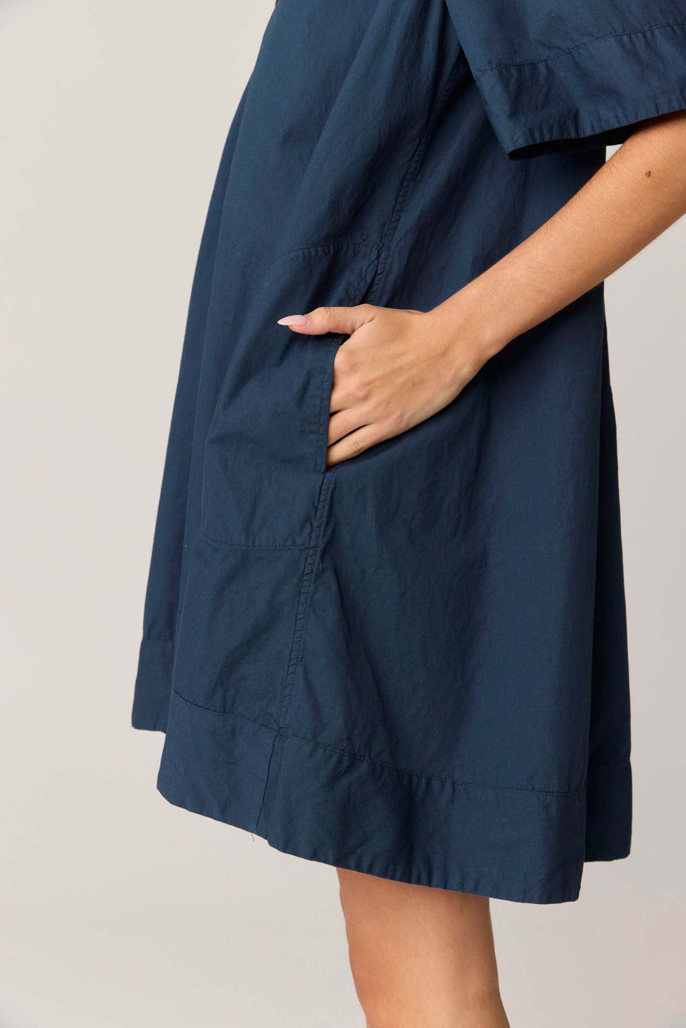 SHORE SHIRT DRESS - DARK NAVY