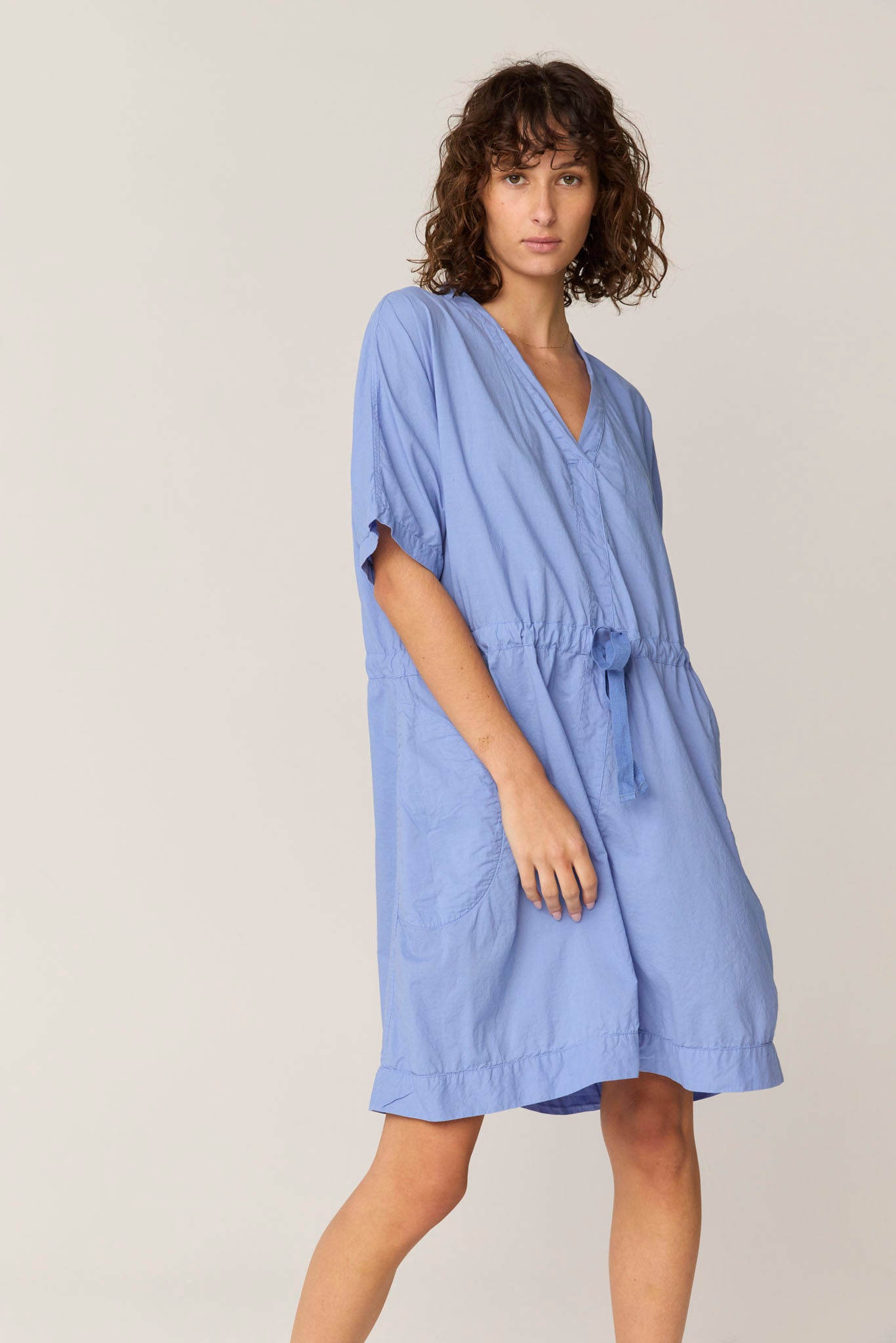 BEACH COVER UP - CORNFLOWER