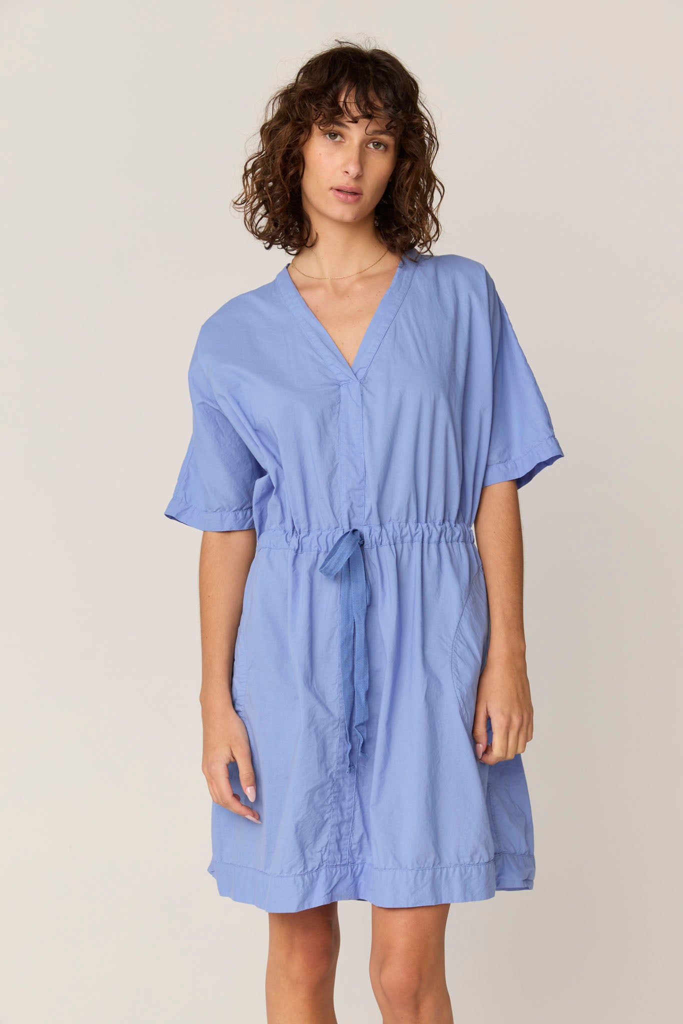 BEACH COVER UP - CORNFLOWER