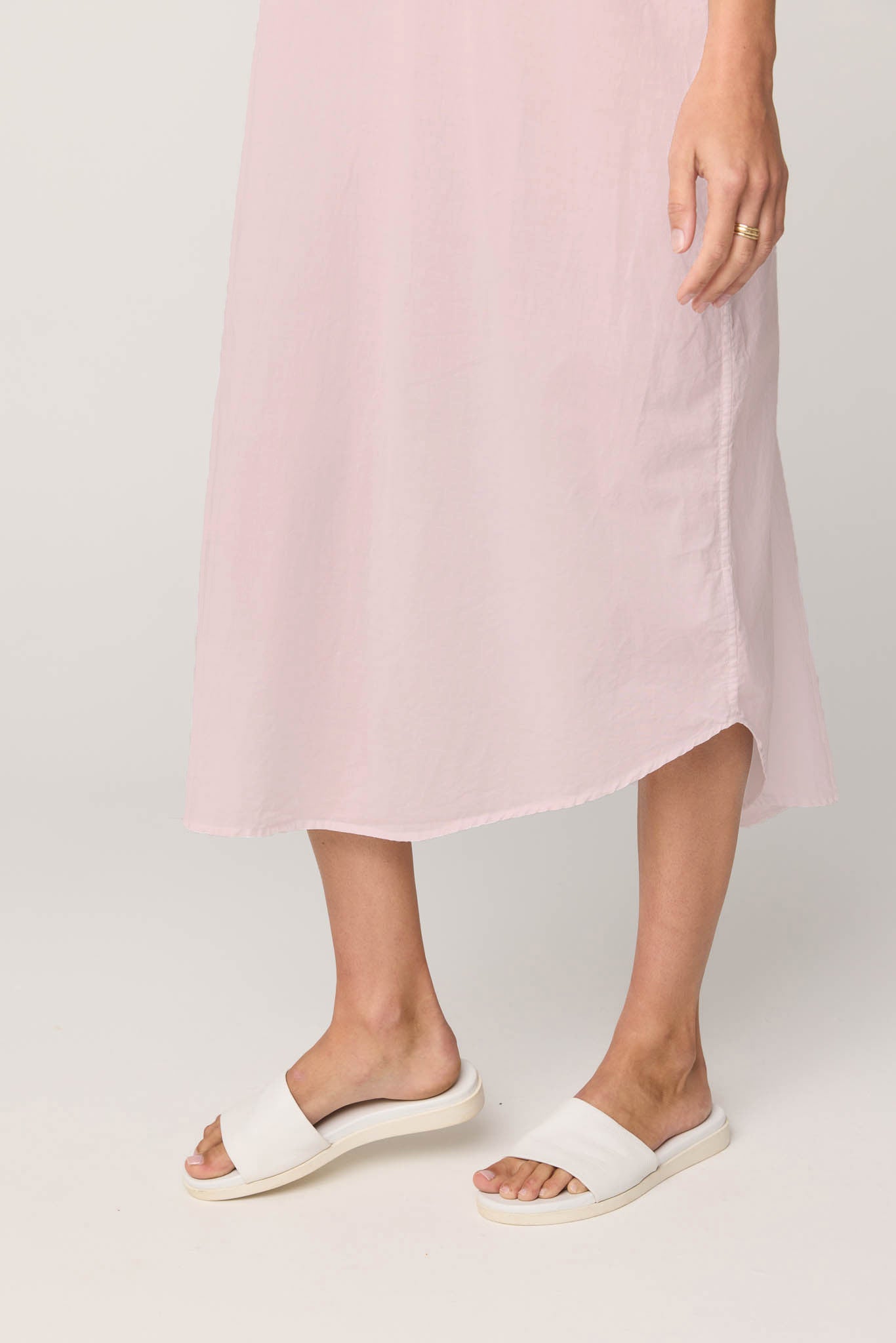 AVERY SHIRT DRESS - ROSY BROWN