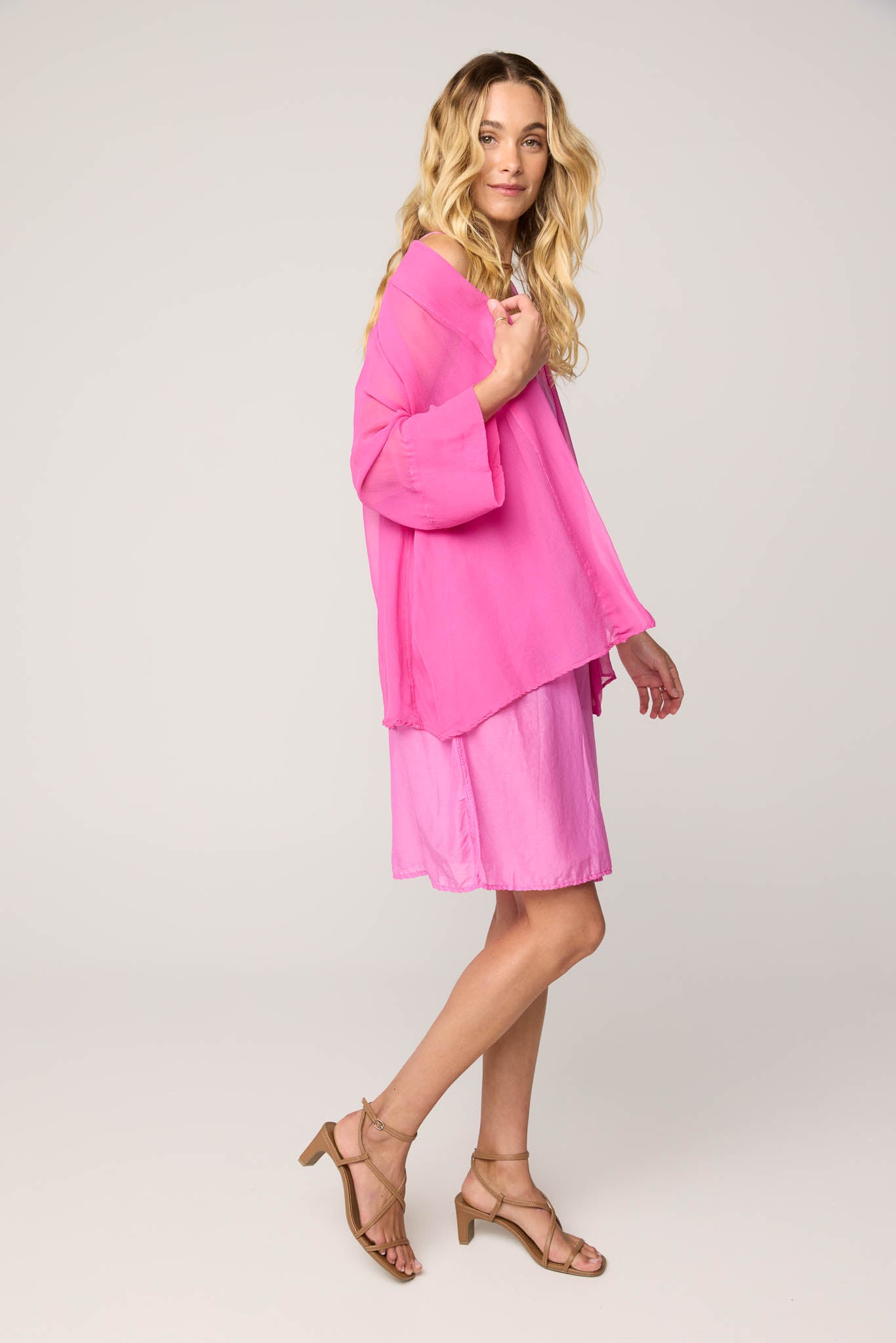 TALLOWS CARDI - WATERMELON