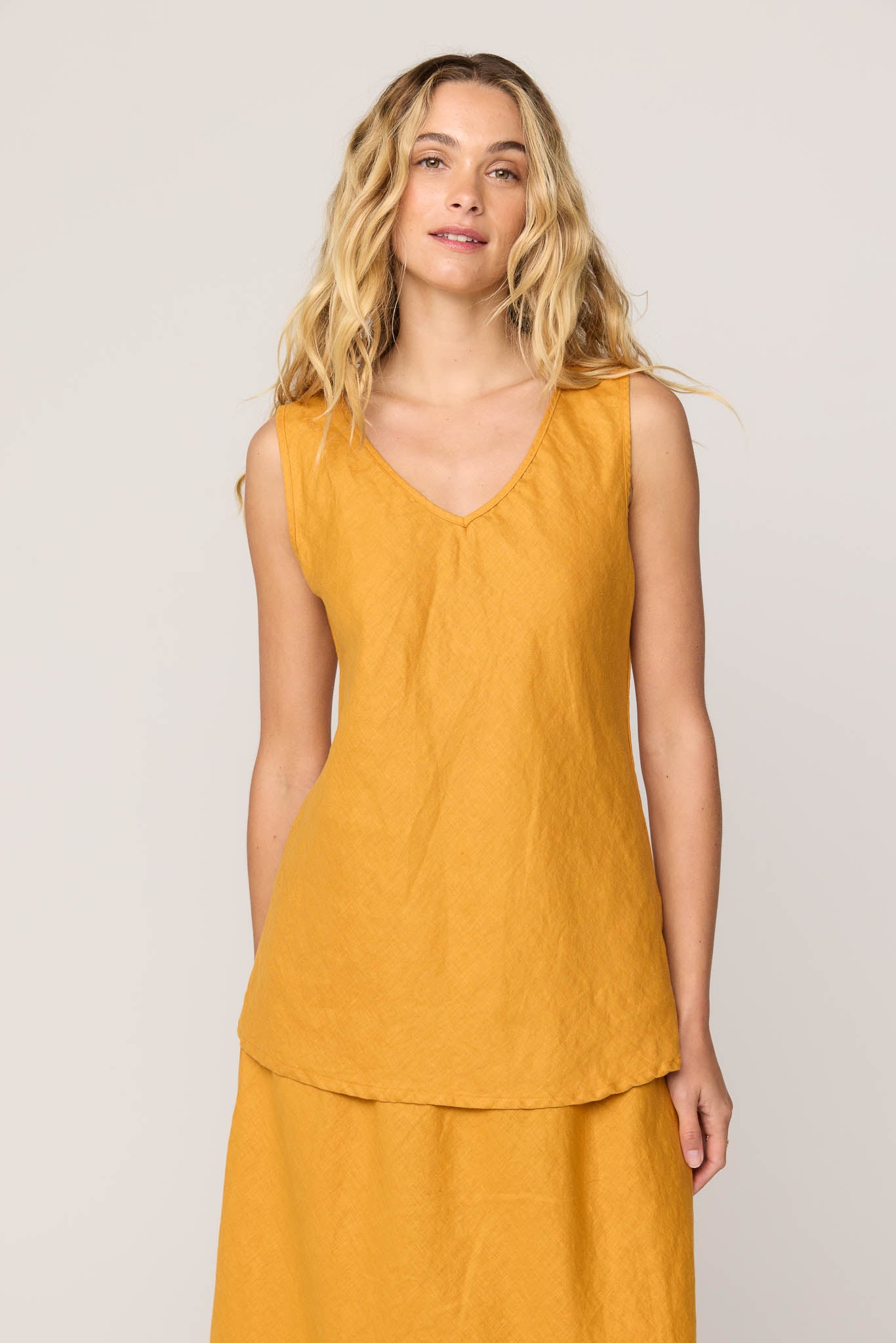 PALM BIAS TANK - HONEY