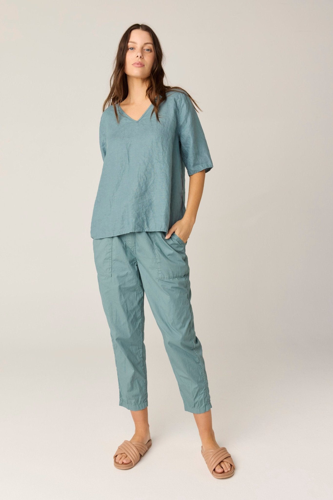 BIBO PANT - LAGOON (PRE - ORDER) - Primness