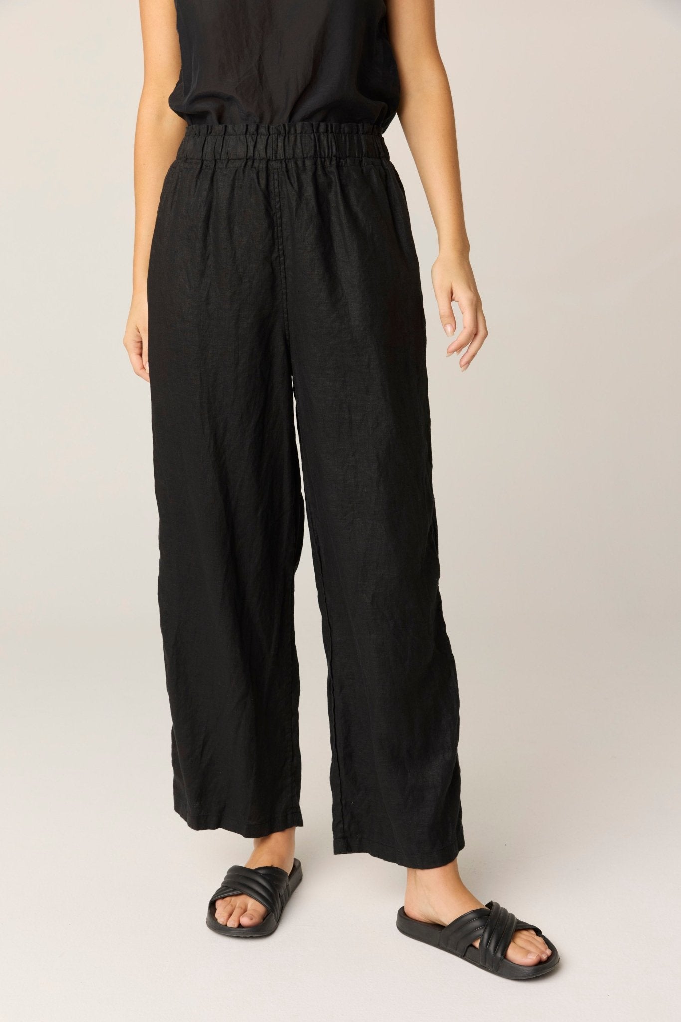 ISLAND PANT - NOIR (PRE - ORDER) - Primness