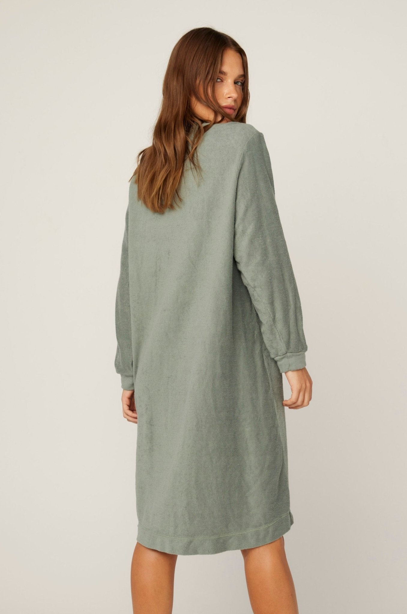 JUNE JUMPER DRESS - FERN - PRE-ORDER - Primness