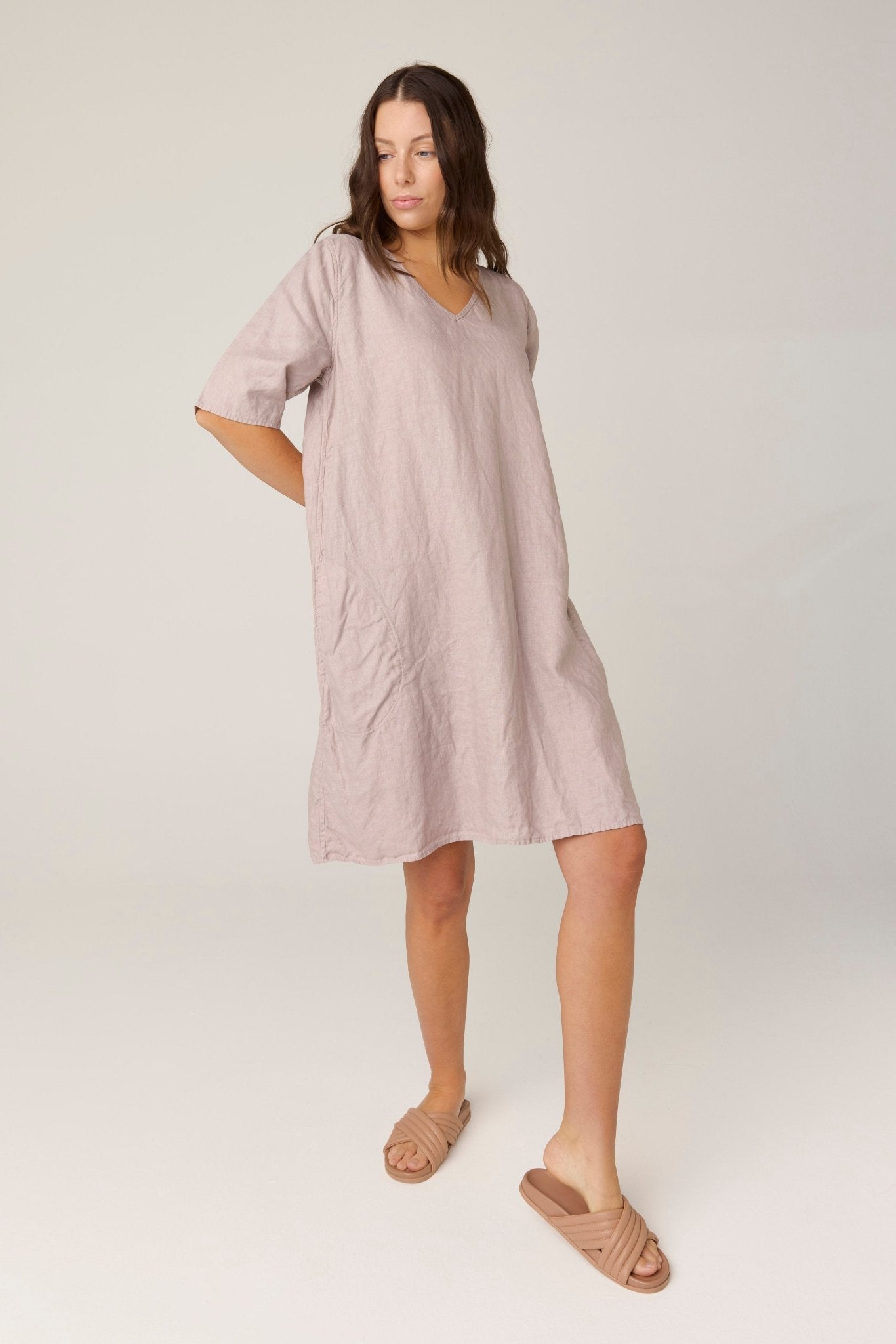 PLAZA DRESS - DOVE (PRE - ORDER) - Primness