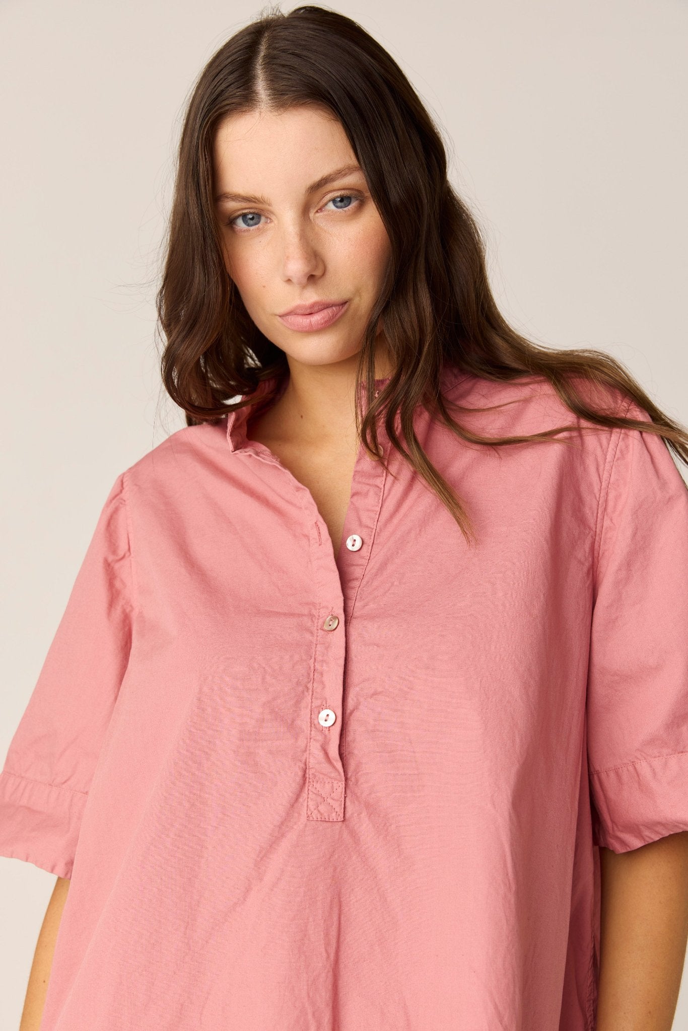 SHORE SHIRT - SALMON (PRE - ORDER) - Primness