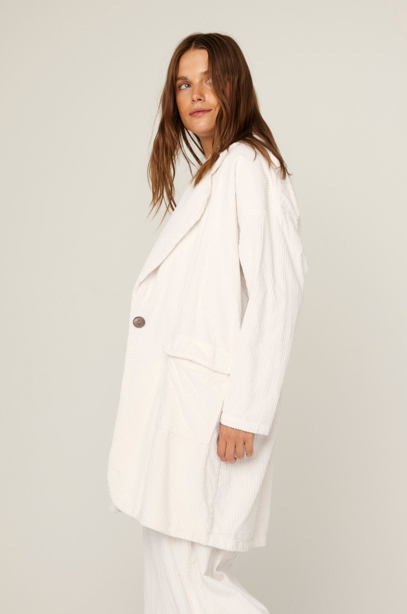 SUNDO BLAZER - BLANC - PRE-ORDER - Primness