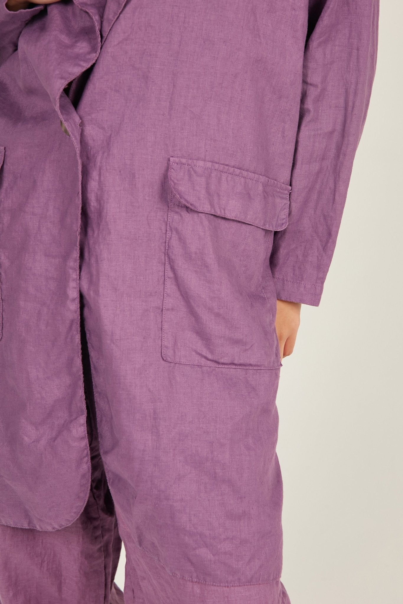 BONNIE BLAZER - EGGPLANT - Primness